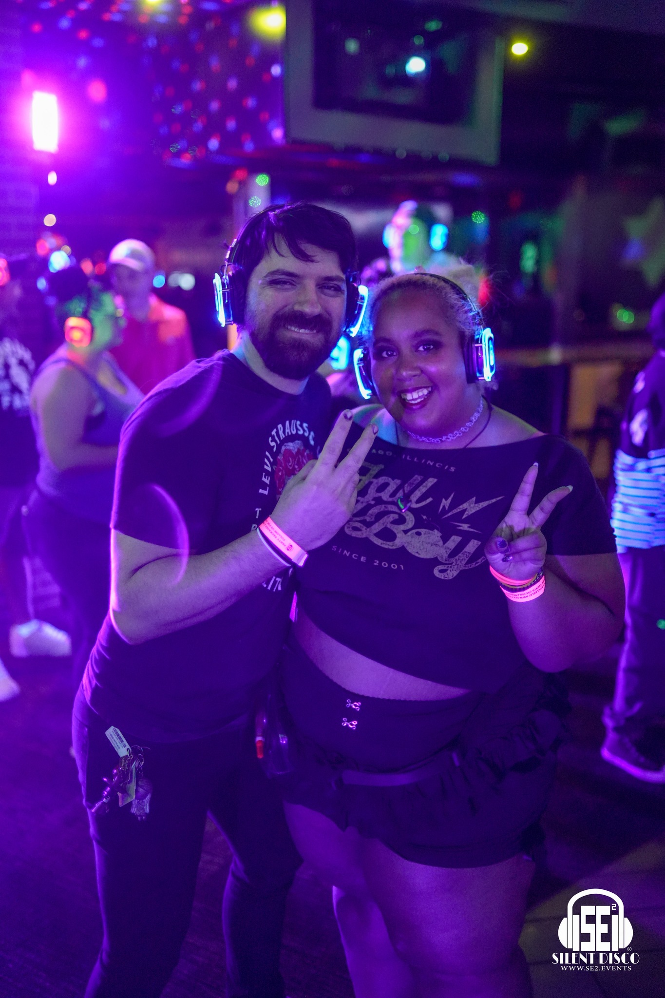 SE2 Silent Disco guests at Southern Tier Brewing Buffalo in Buffalo.