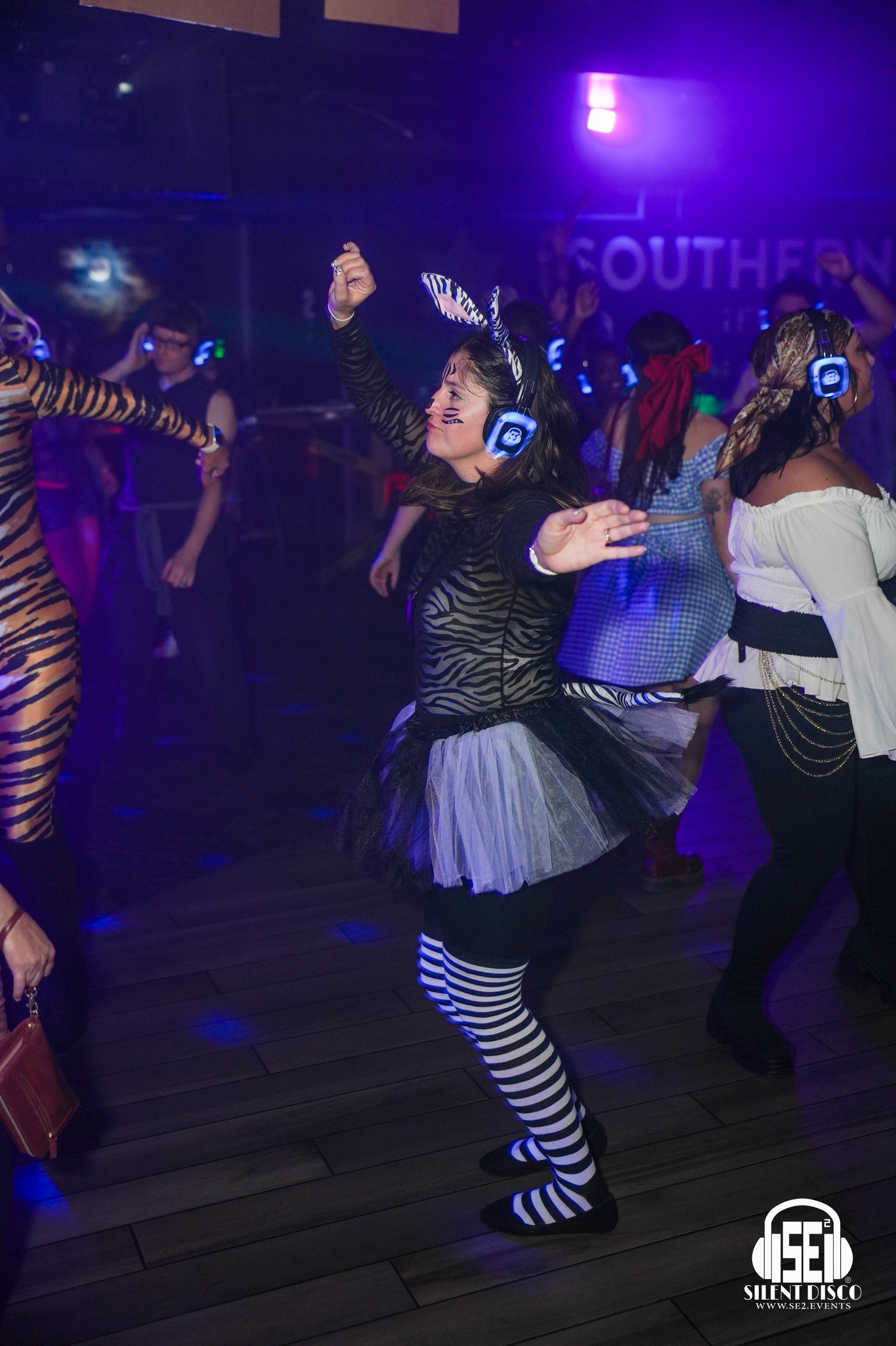 SE2 Silent Disco guests at Southern Tier Brewing Buffalo in Buffalo.