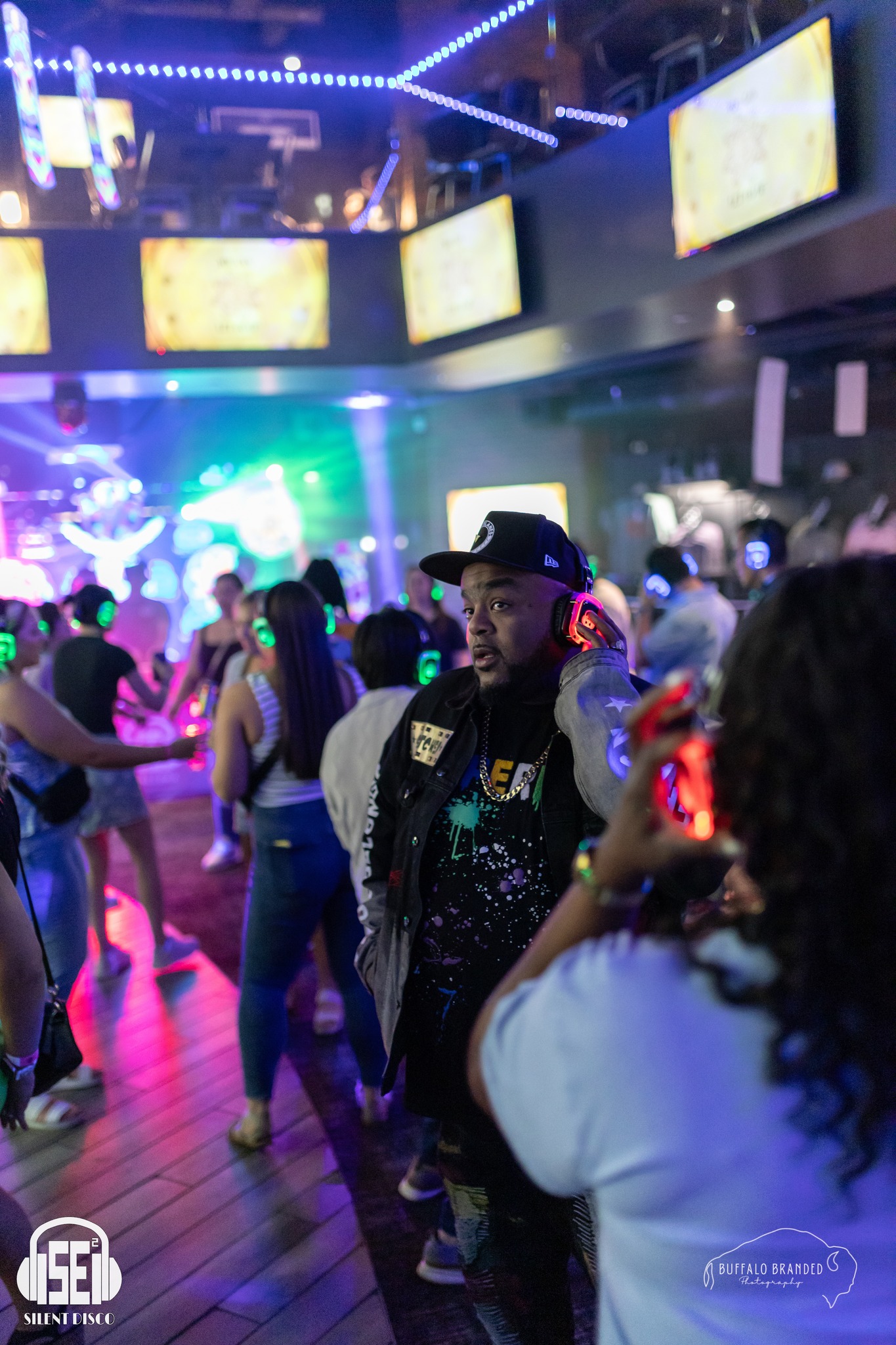 SE2 Silent Disco guests at Southern Tier Brewing Buffalo in Buffalo.