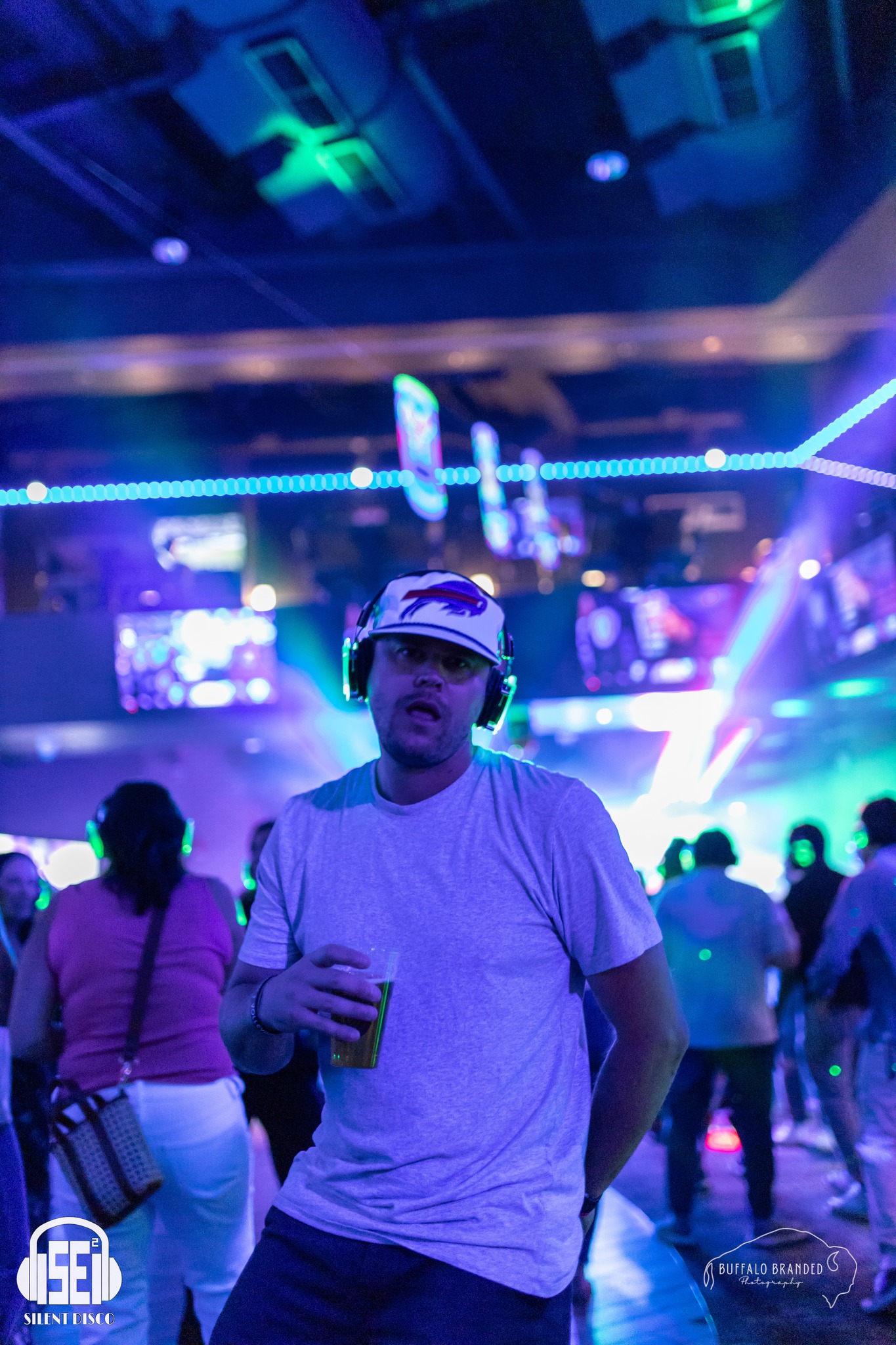 SE2 Silent Disco guests at Southern Tier Brewing Buffalo in Buffalo.