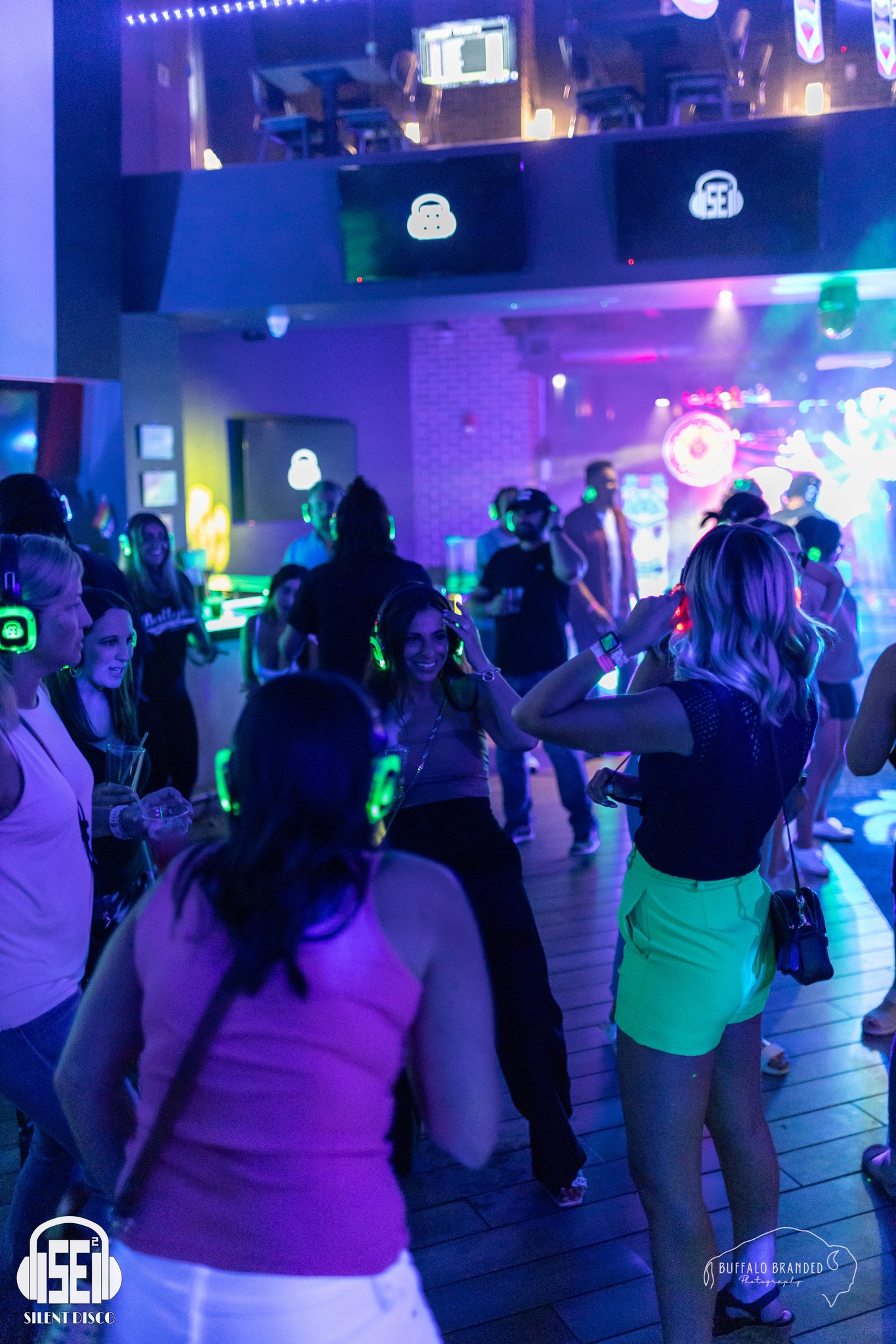 SE2 Silent Disco guests at Southern Tier Brewing Buffalo in Buffalo.
