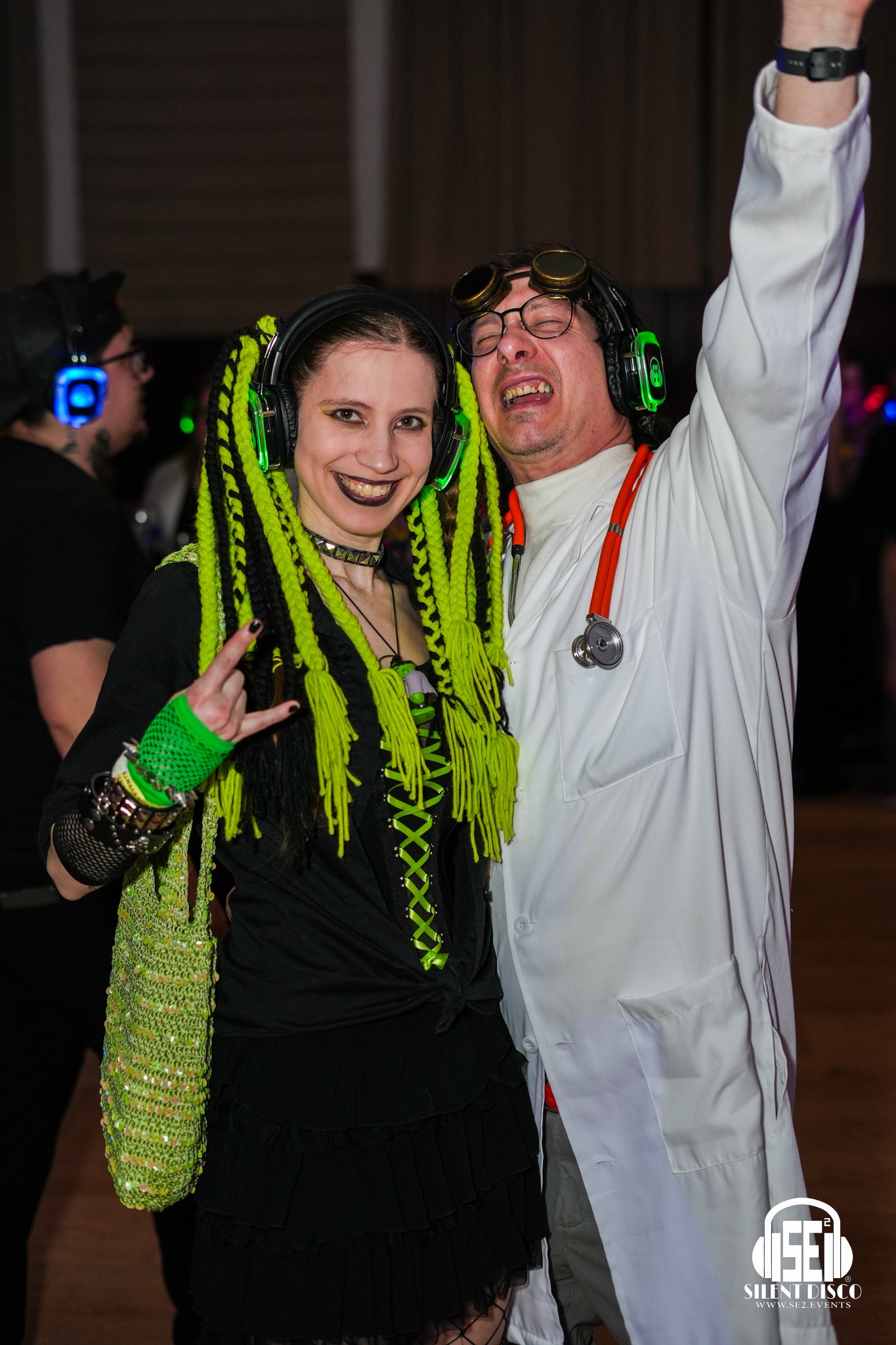 SE2 Silent Disco guests at The Richardson Hotel in Buffalo.
