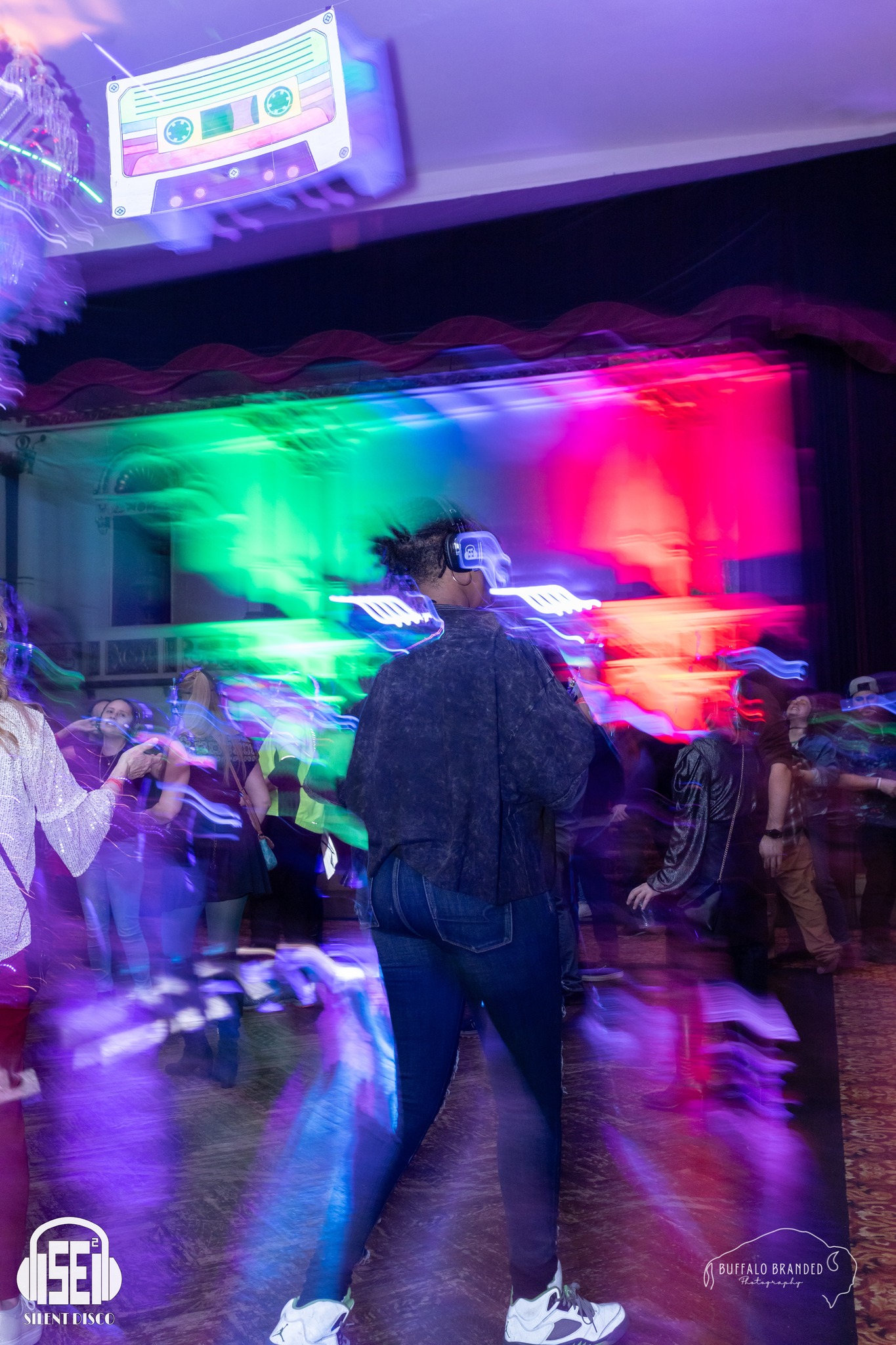 SE2 Silent Disco guests at The Statler in Buffalo.