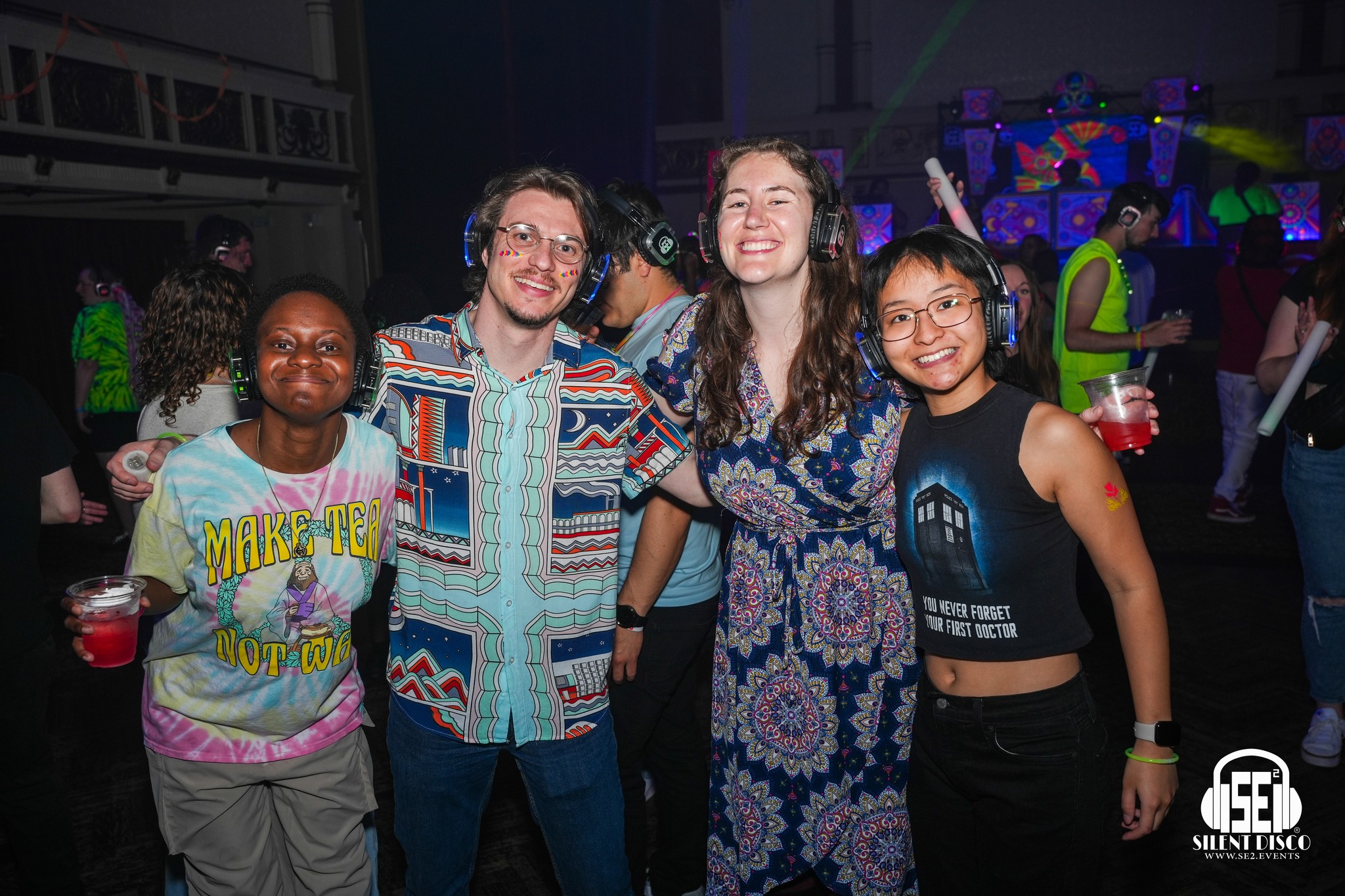 SE2 Silent Disco guests at The Statler in Buffalo.