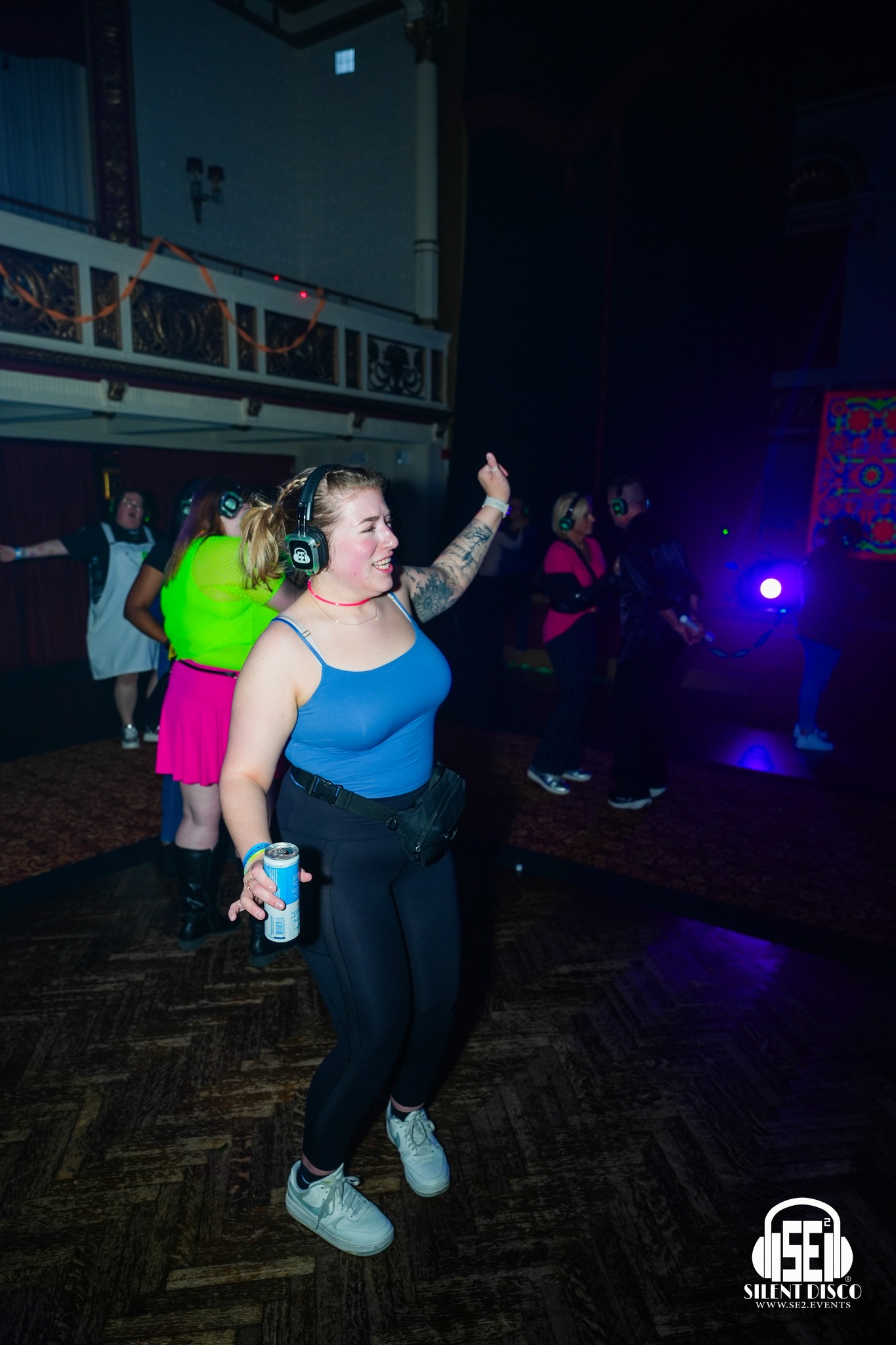 SE2 Silent Disco guests at The Statler in Buffalo.