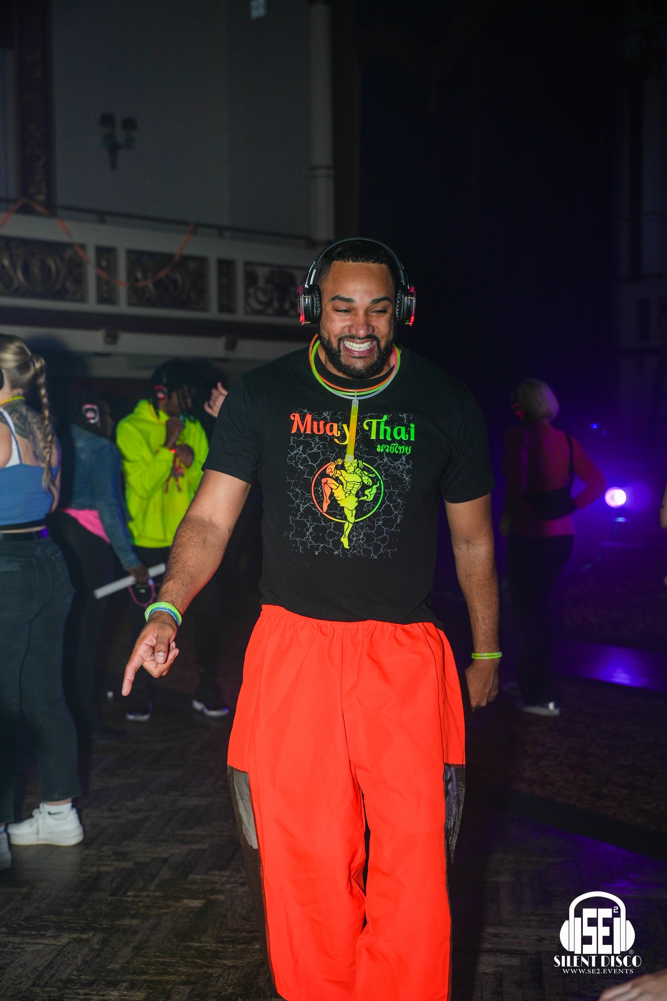 SE2 Silent Disco guests at The Statler in Buffalo.