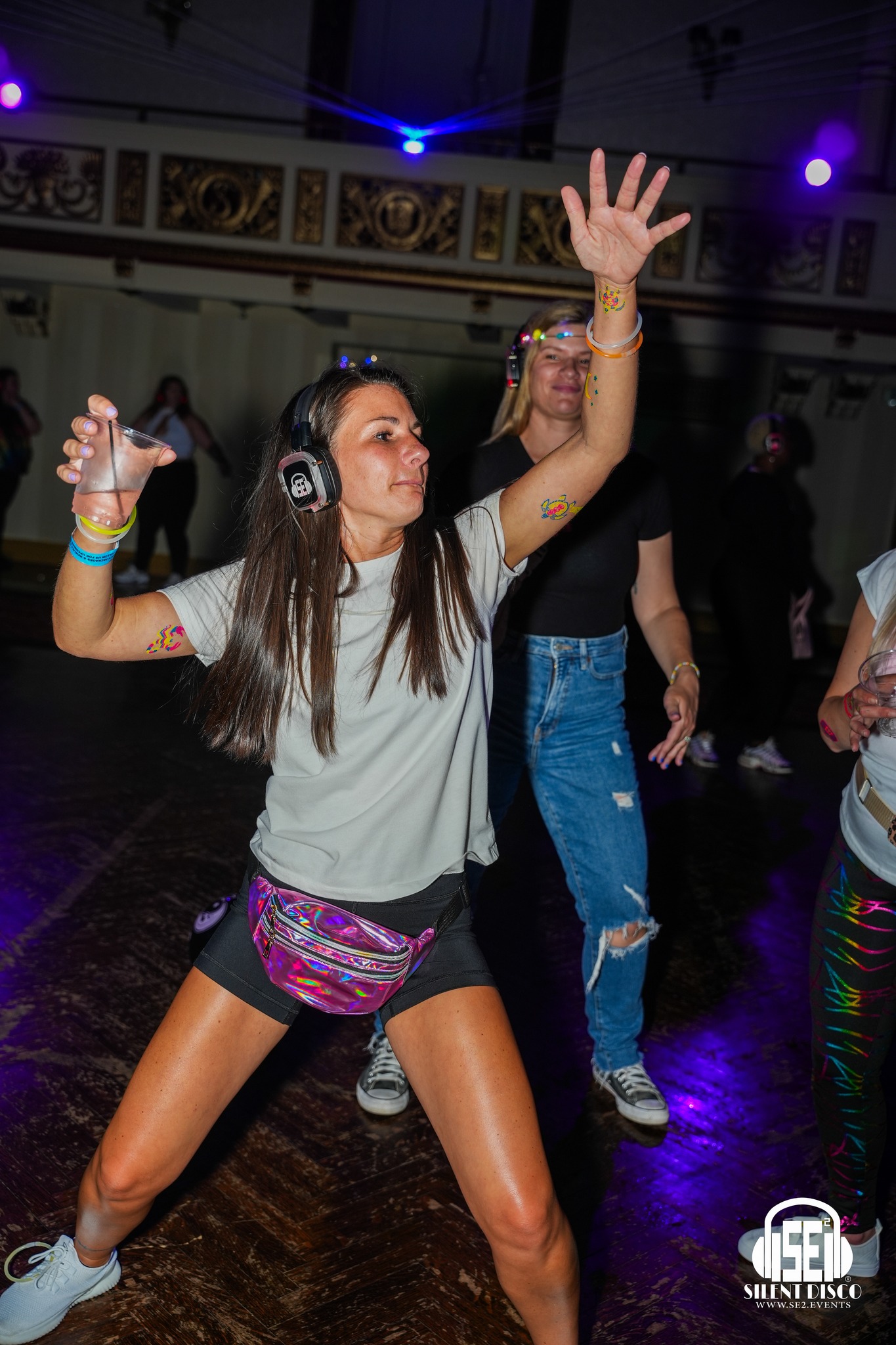 SE2 Silent Disco guests at The Statler in Buffalo.
