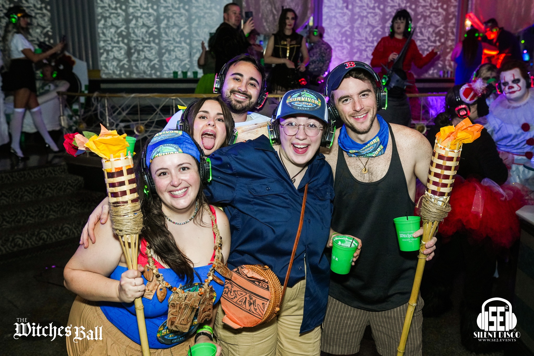 SE2 Silent Disco guests at The Statler in Buffalo.