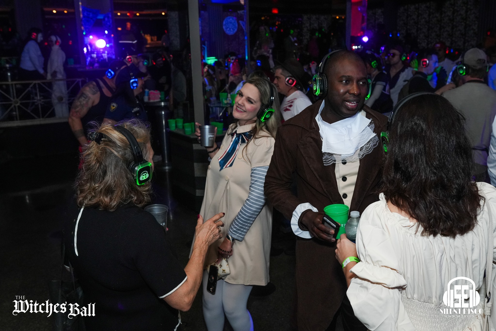 SE2 Silent Disco guests at The Statler in Buffalo.