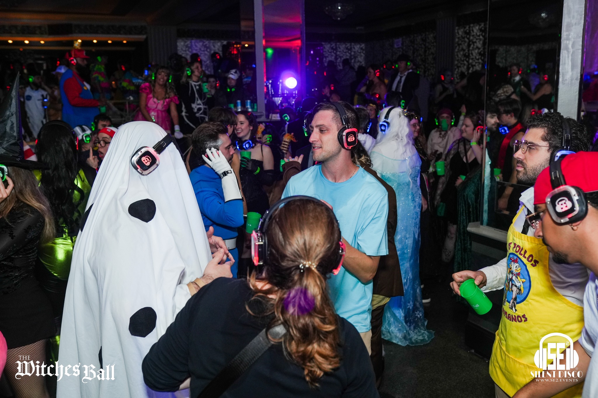 SE2 Silent Disco guests at The Statler in Buffalo.