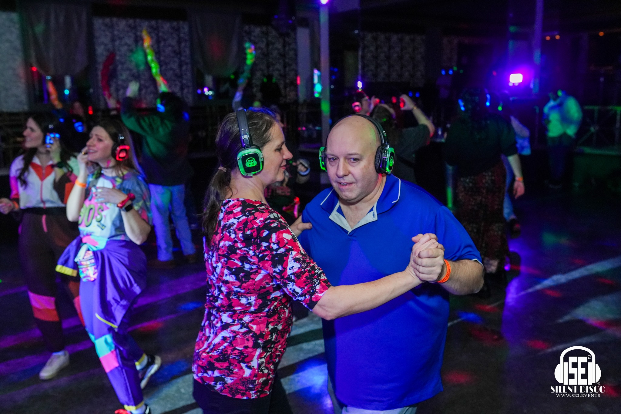 SE2 Silent Disco guests at The Statler in Buffalo.