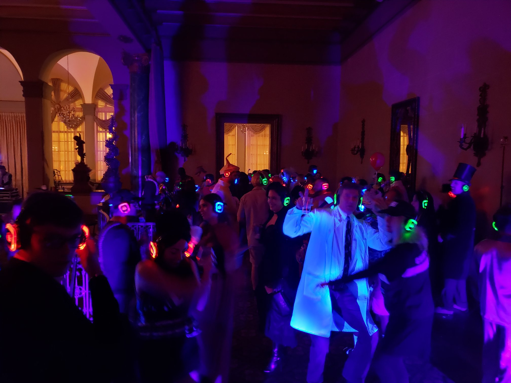 SE2 Silent Disco guests at The Statler in Buffalo.