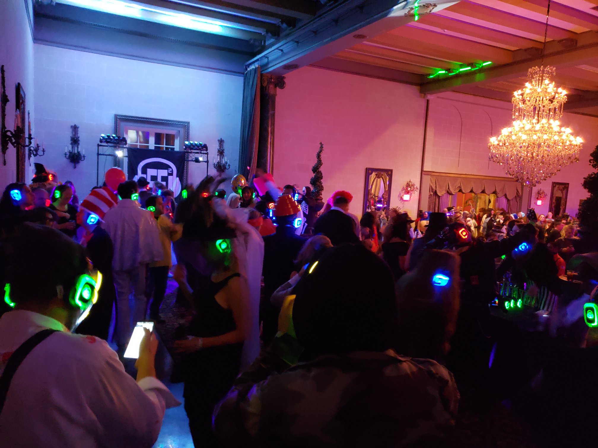 SE2 Silent Disco guests at The Statler in Buffalo.