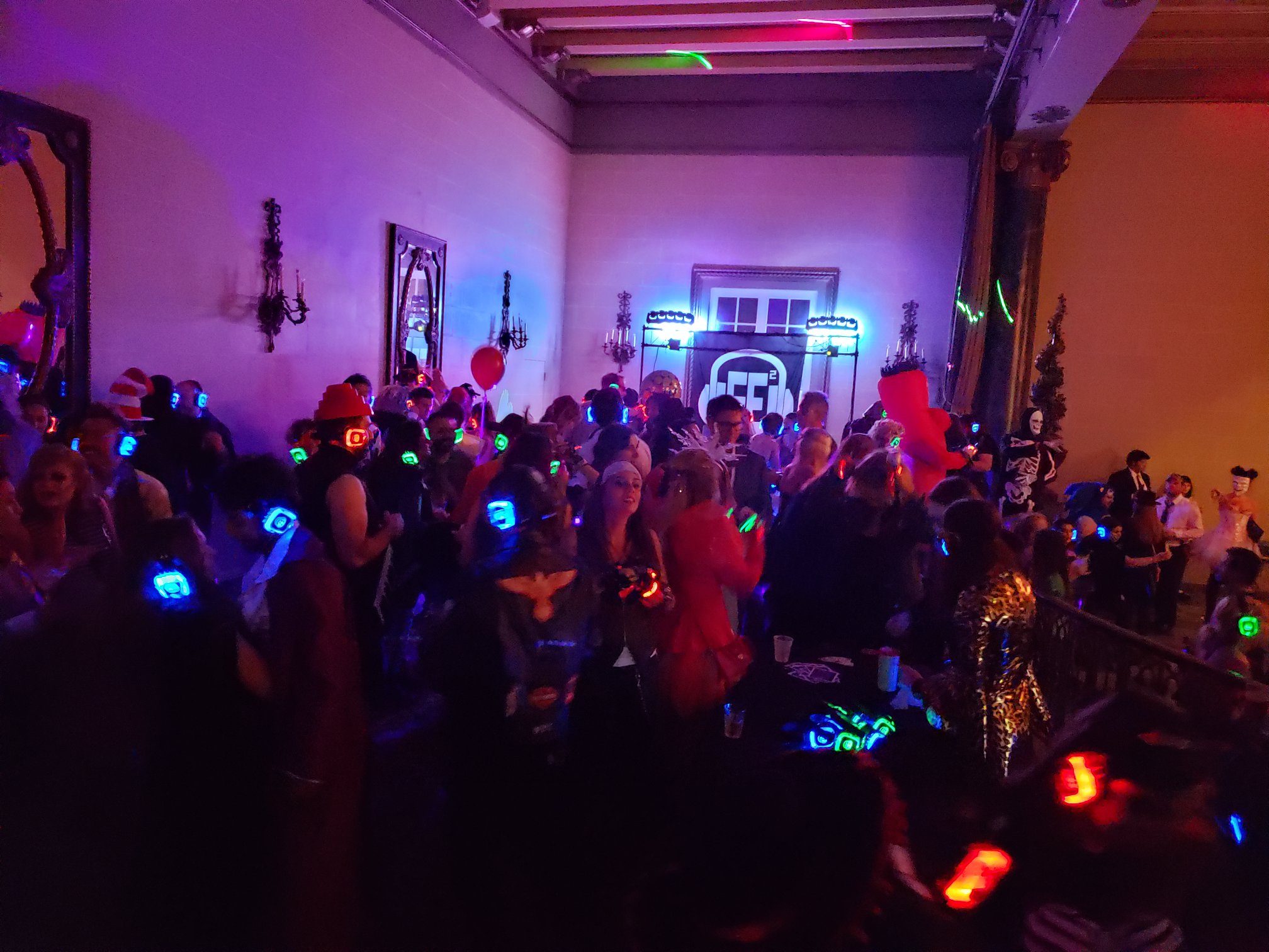 SE2 Silent Disco guests at The Statler in Buffalo.
