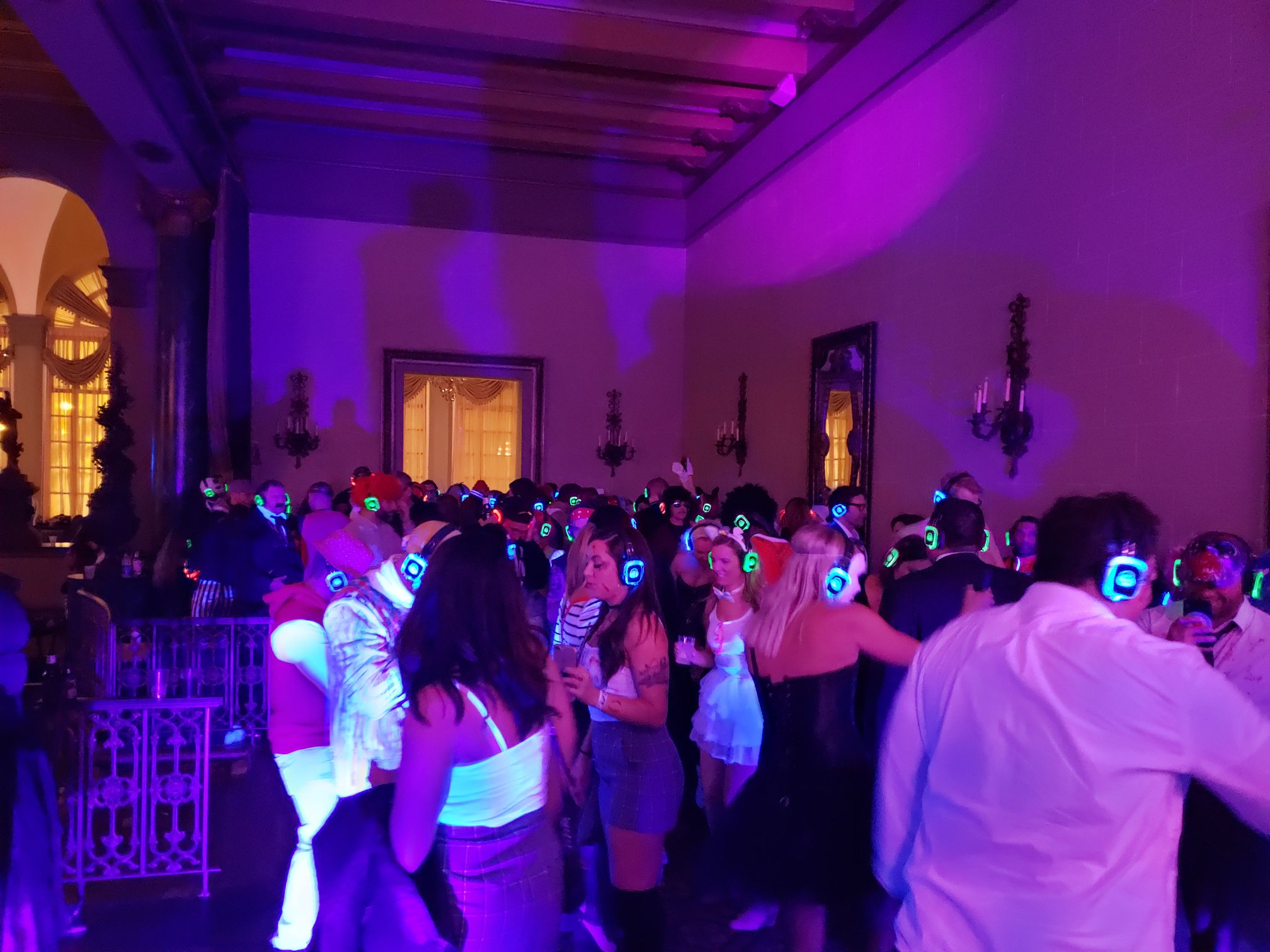 SE2 Silent Disco guests at The Statler in Buffalo.