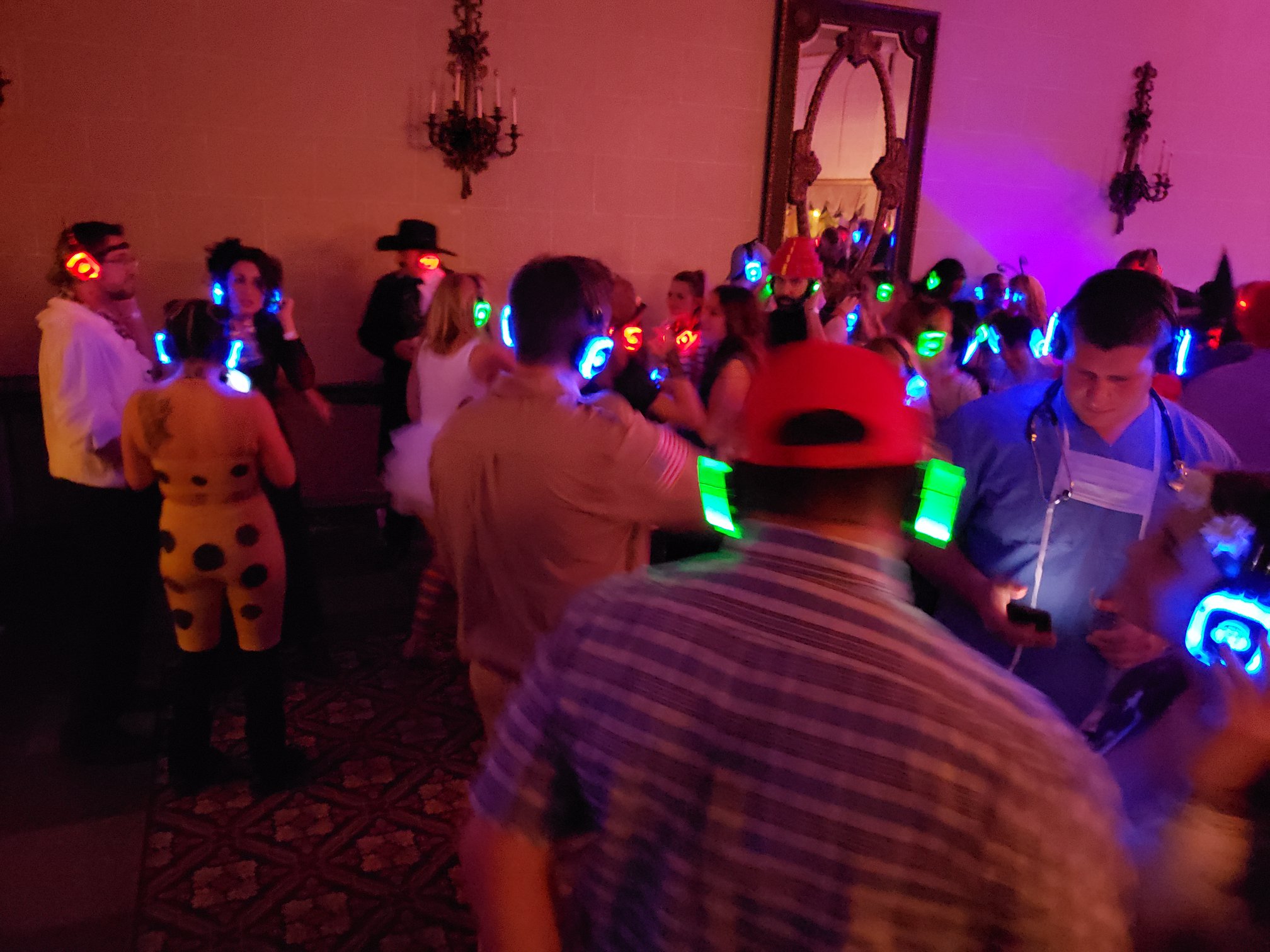 SE2 Silent Disco guests at The Statler in Buffalo.