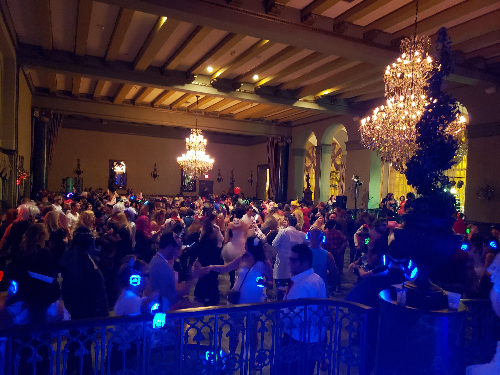 SE2 Silent Disco guests at The Statler in Buffalo.