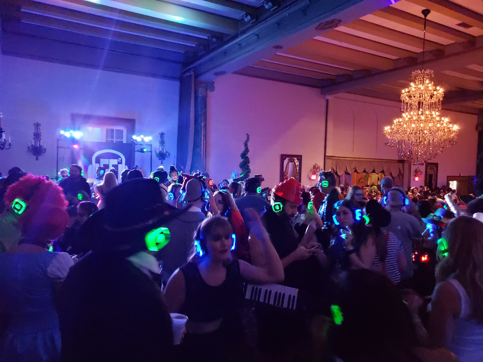 SE2 Silent Disco guests at The Statler in Buffalo.