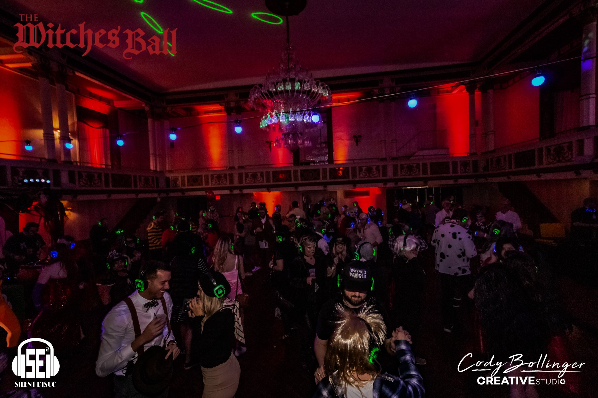 SE2 Silent Disco guests at The Statler in Buffalo.