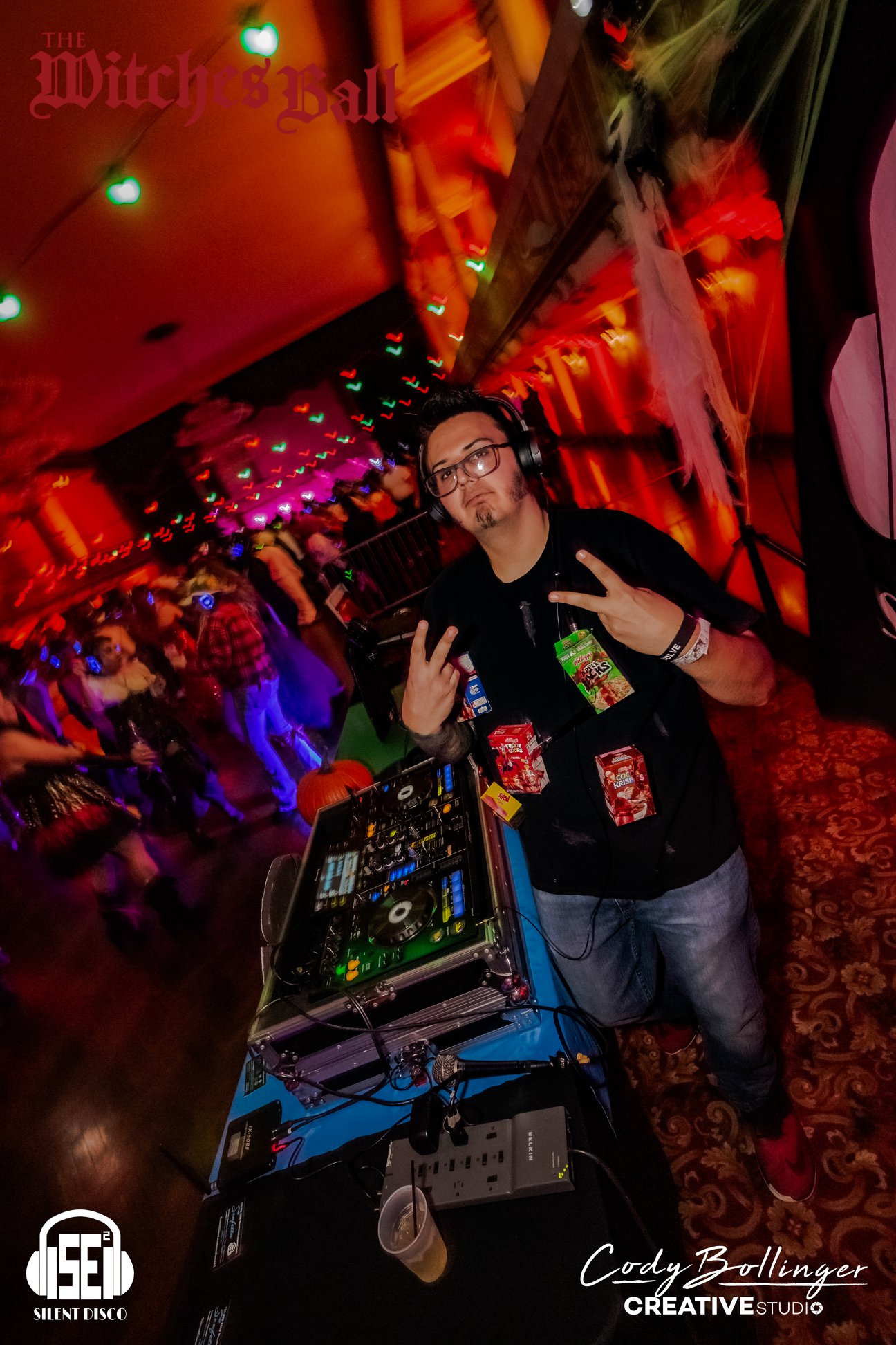 SE2 Silent Disco guests at The Statler in Buffalo.