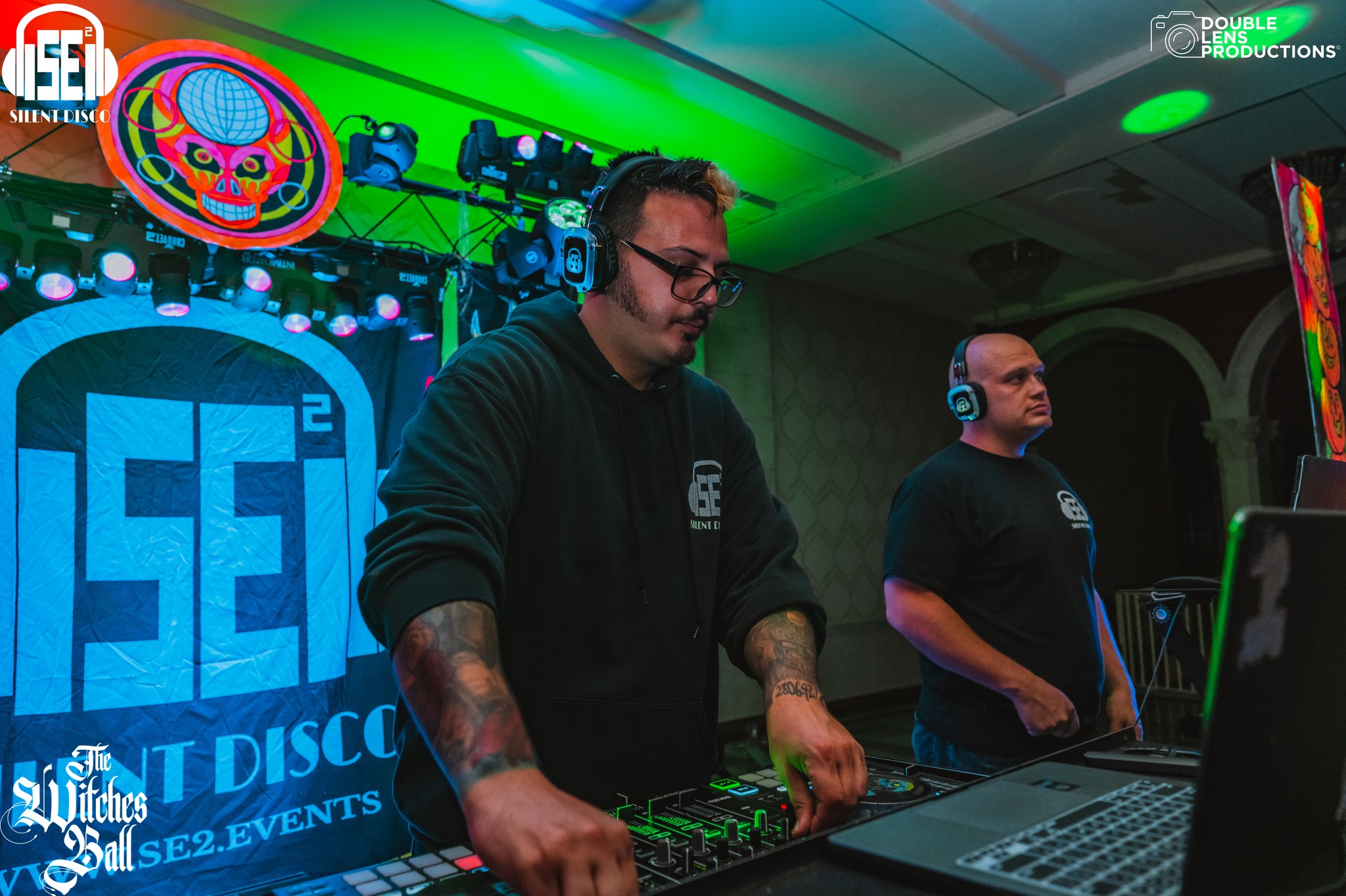 SE2 Silent Disco guests at The Statler in Buffalo.