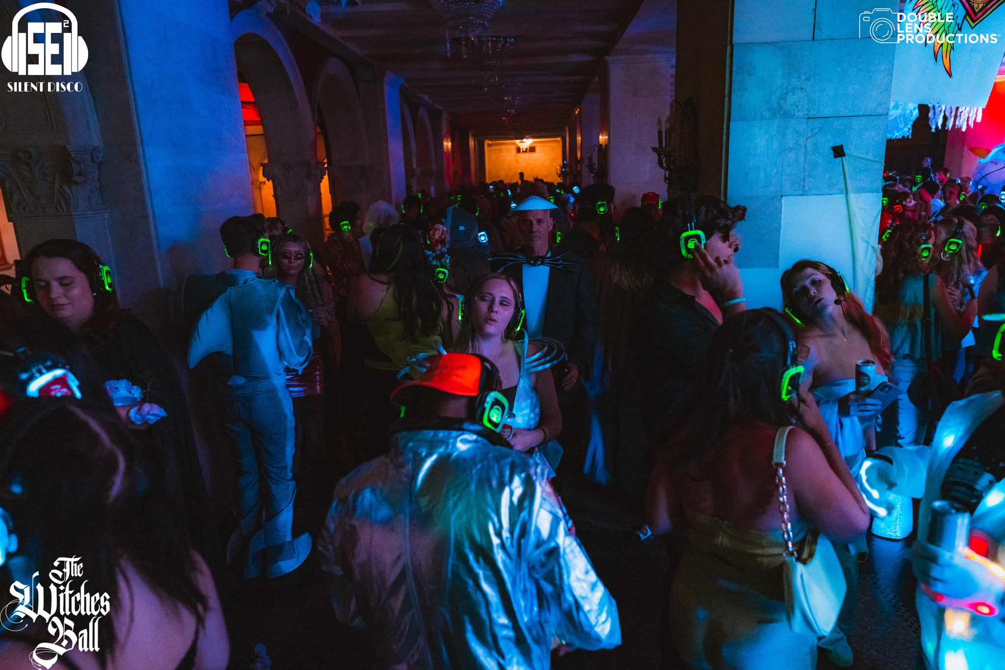 SE2 Silent Disco guests at The Statler in Buffalo.