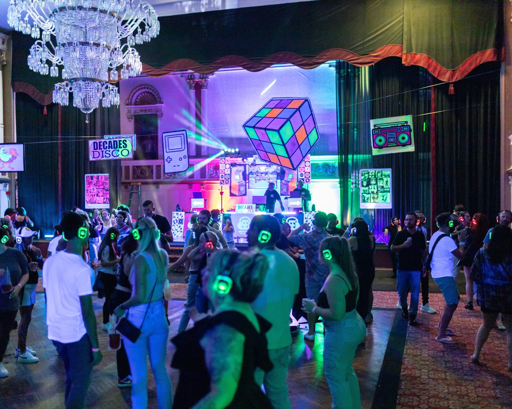 SE2 Silent Disco guests at The Statler in Buffalo.