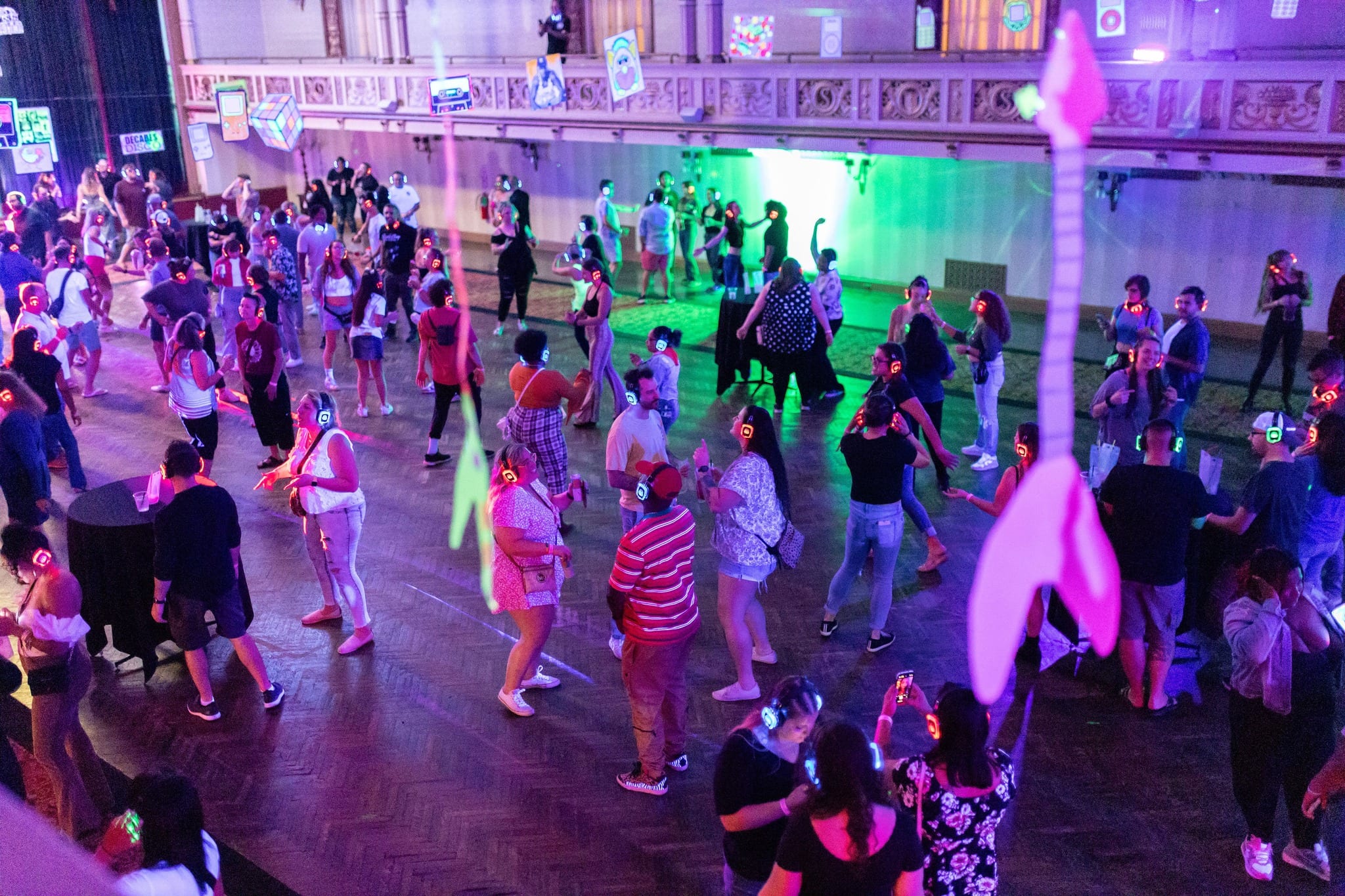 SE2 Silent Disco guests at The Statler in Buffalo.