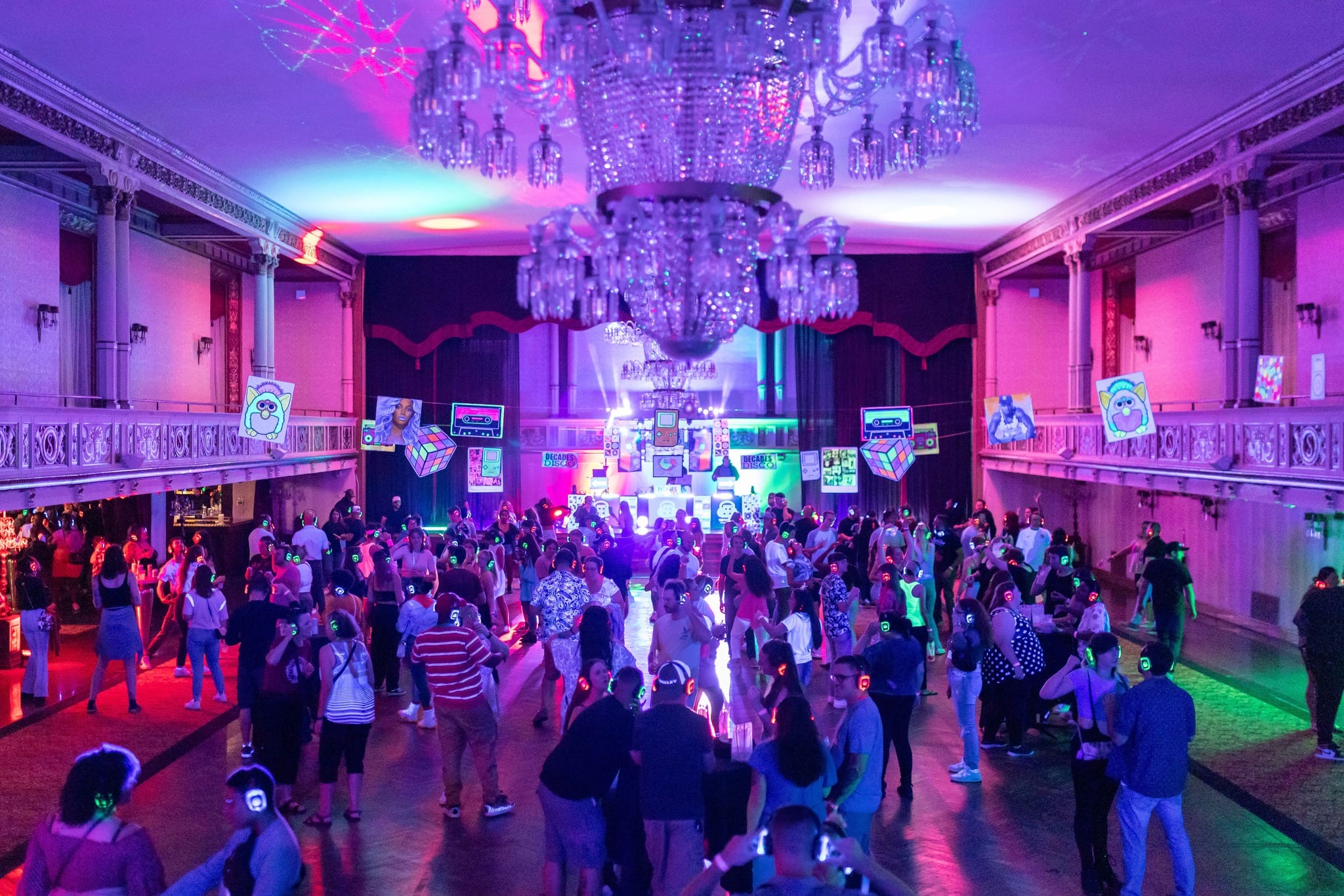 SE2 Silent Disco guests at The Statler in Buffalo.