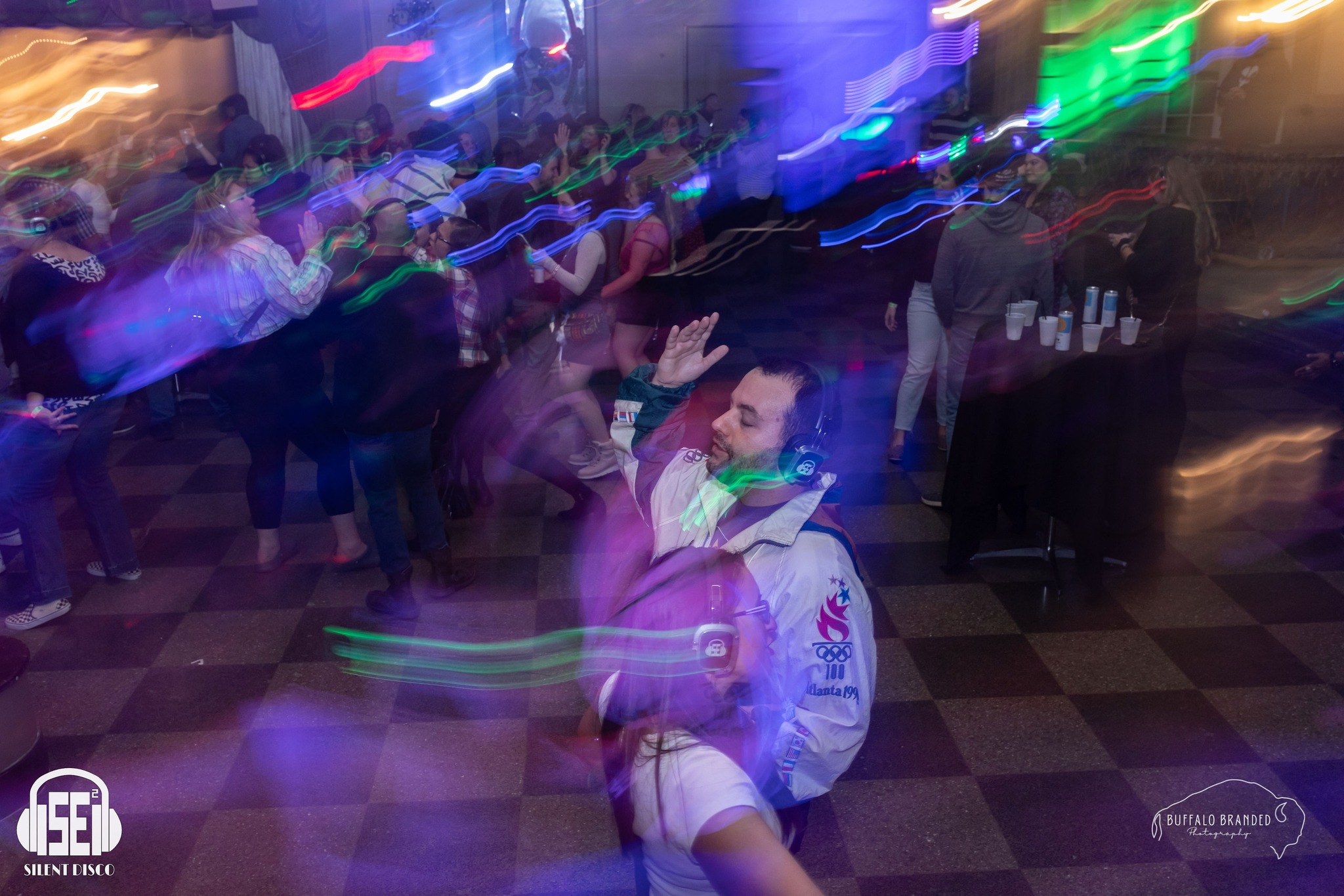 SE2 Silent Disco guests at The Statler in Buffalo.
