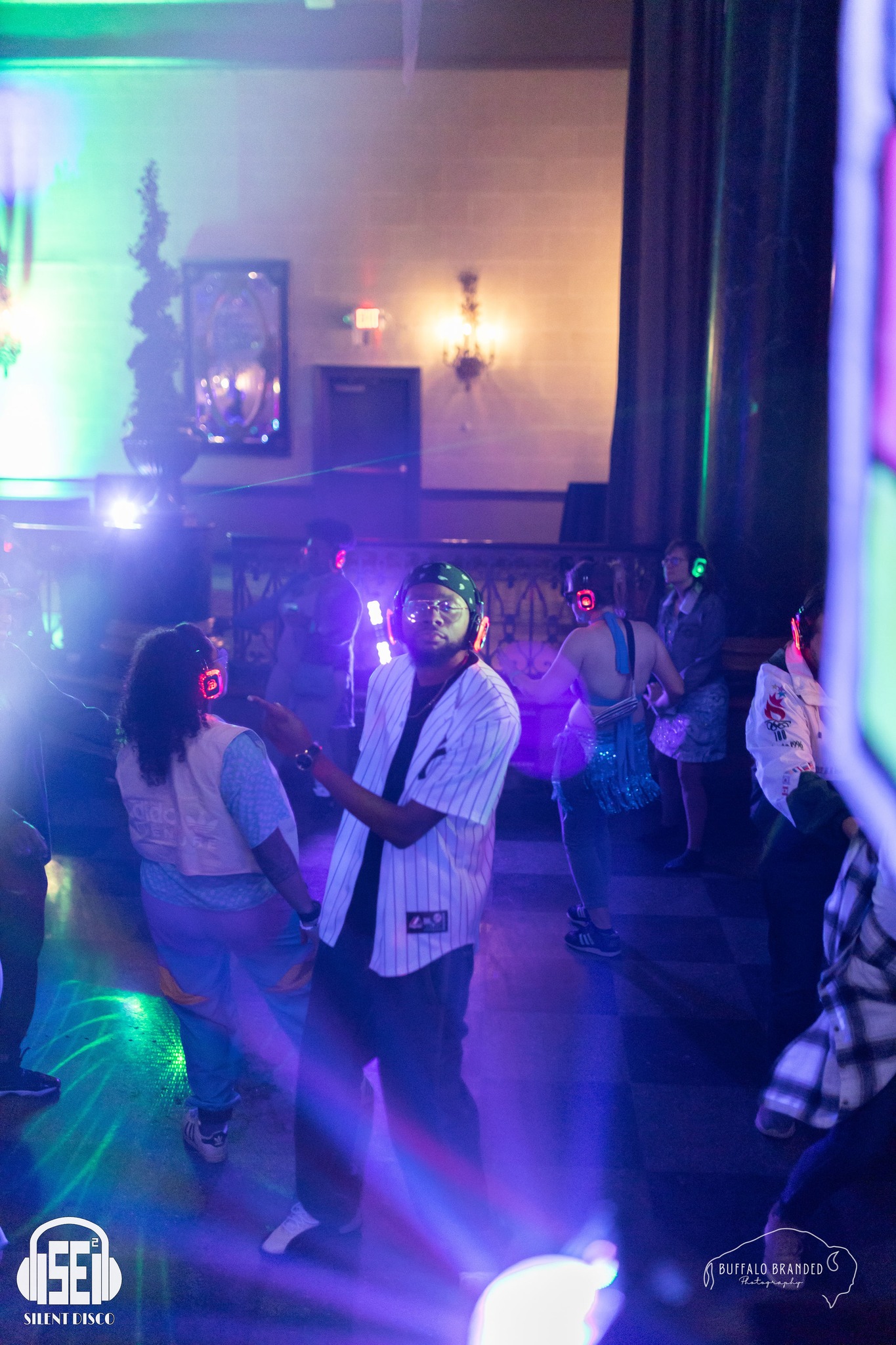 SE2 Silent Disco guests at The Statler in Buffalo.