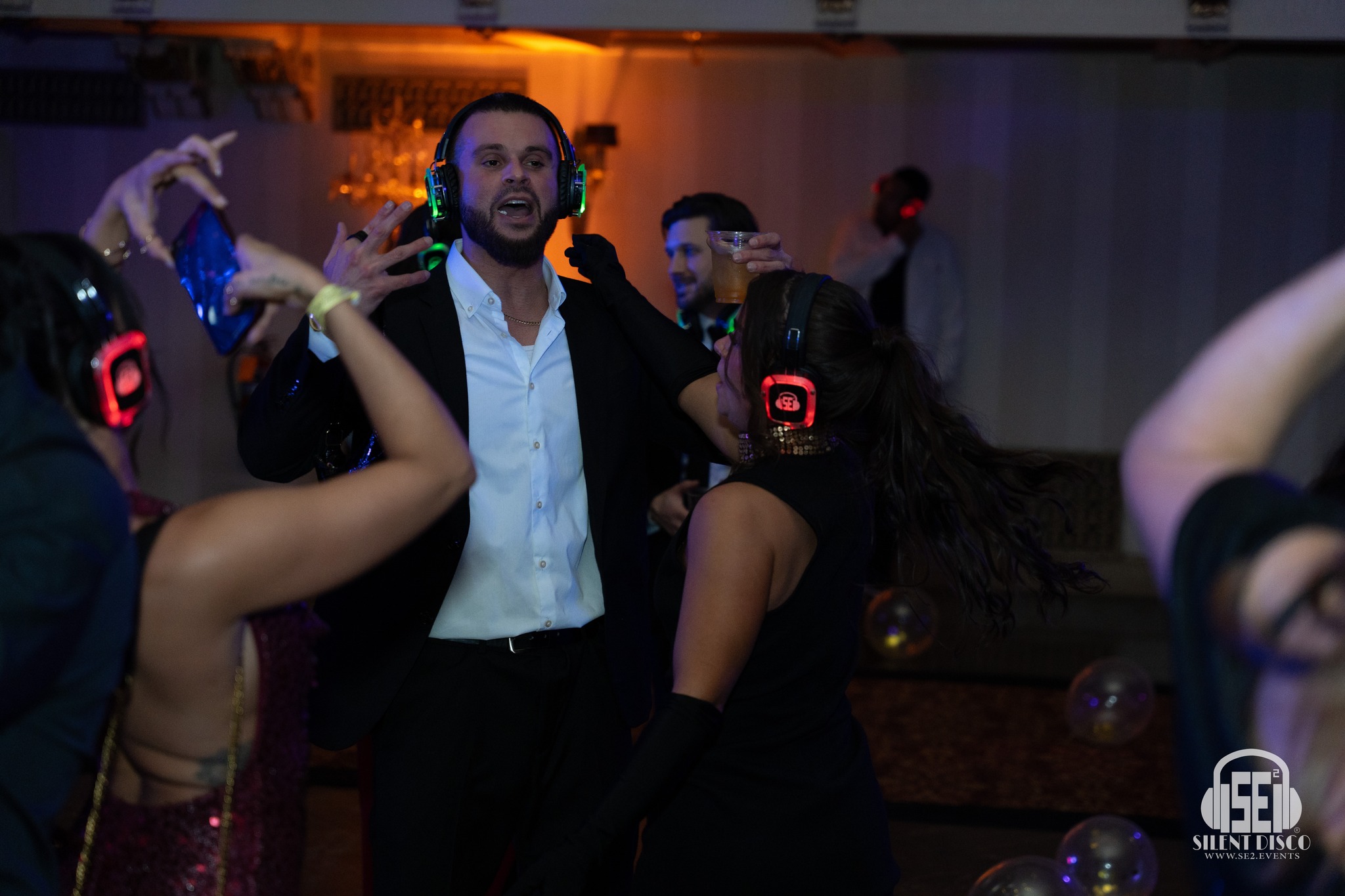 SE2 Silent Disco guests at The Statler in Buffalo.