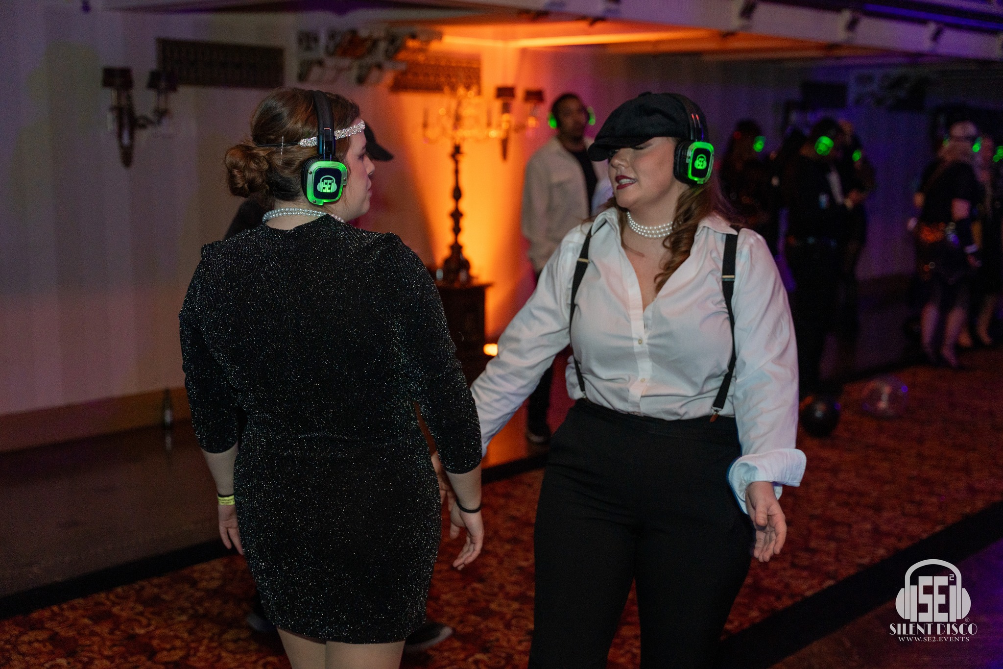 SE2 Silent Disco guests at The Statler in Buffalo.