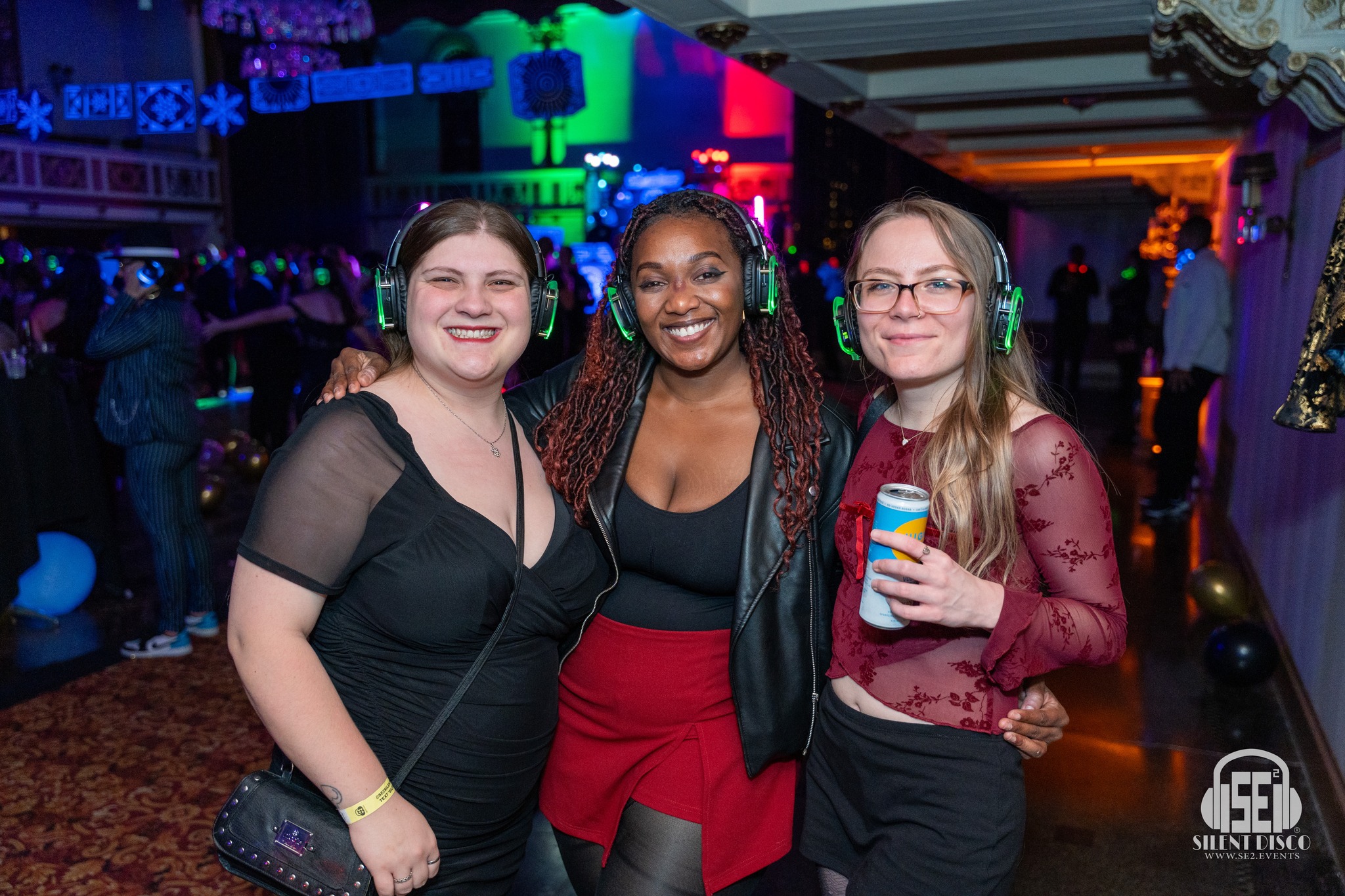 SE2 Silent Disco guests at The Statler in Buffalo.