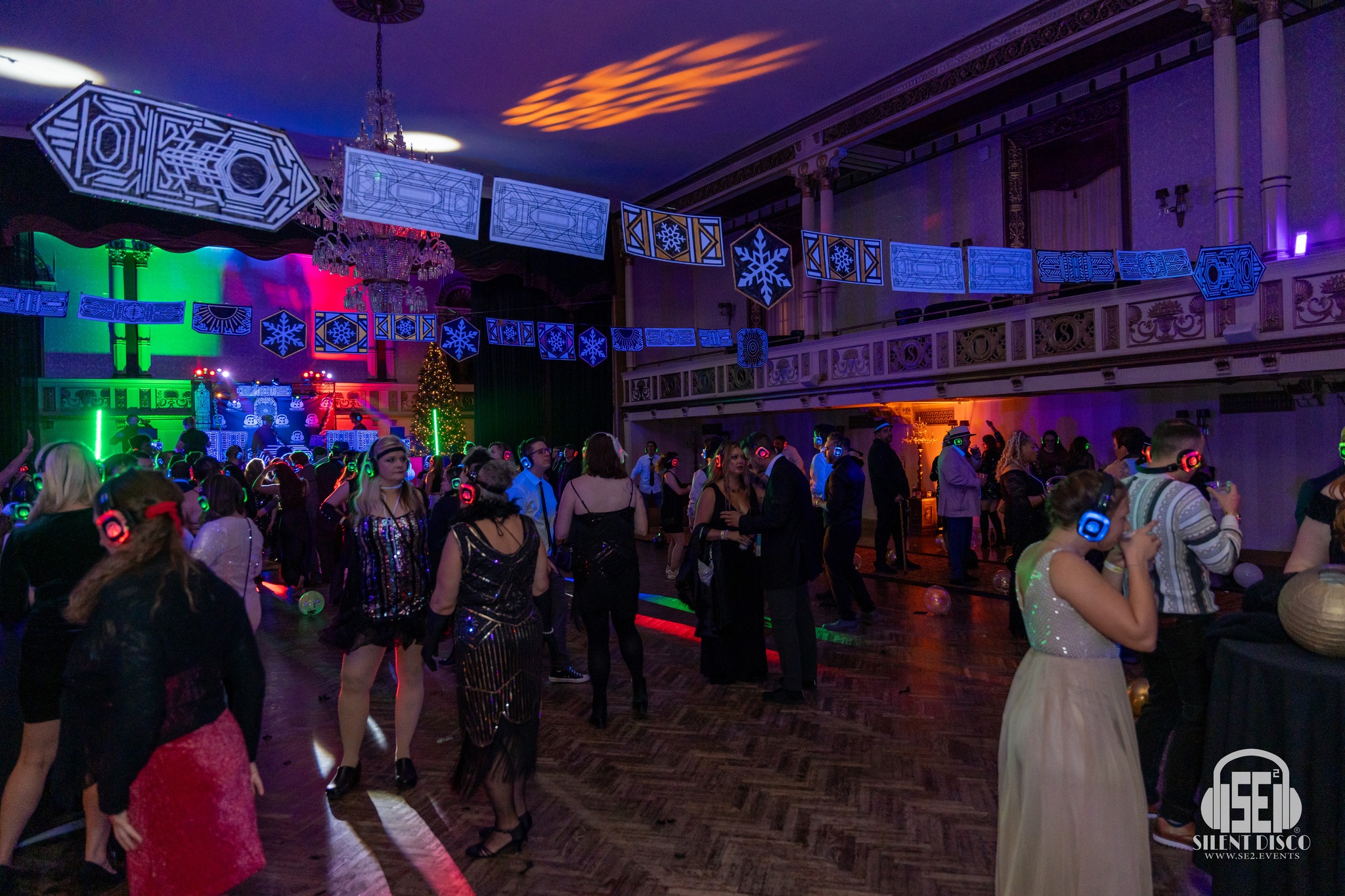 SE2 Silent Disco guests at The Statler in Buffalo.