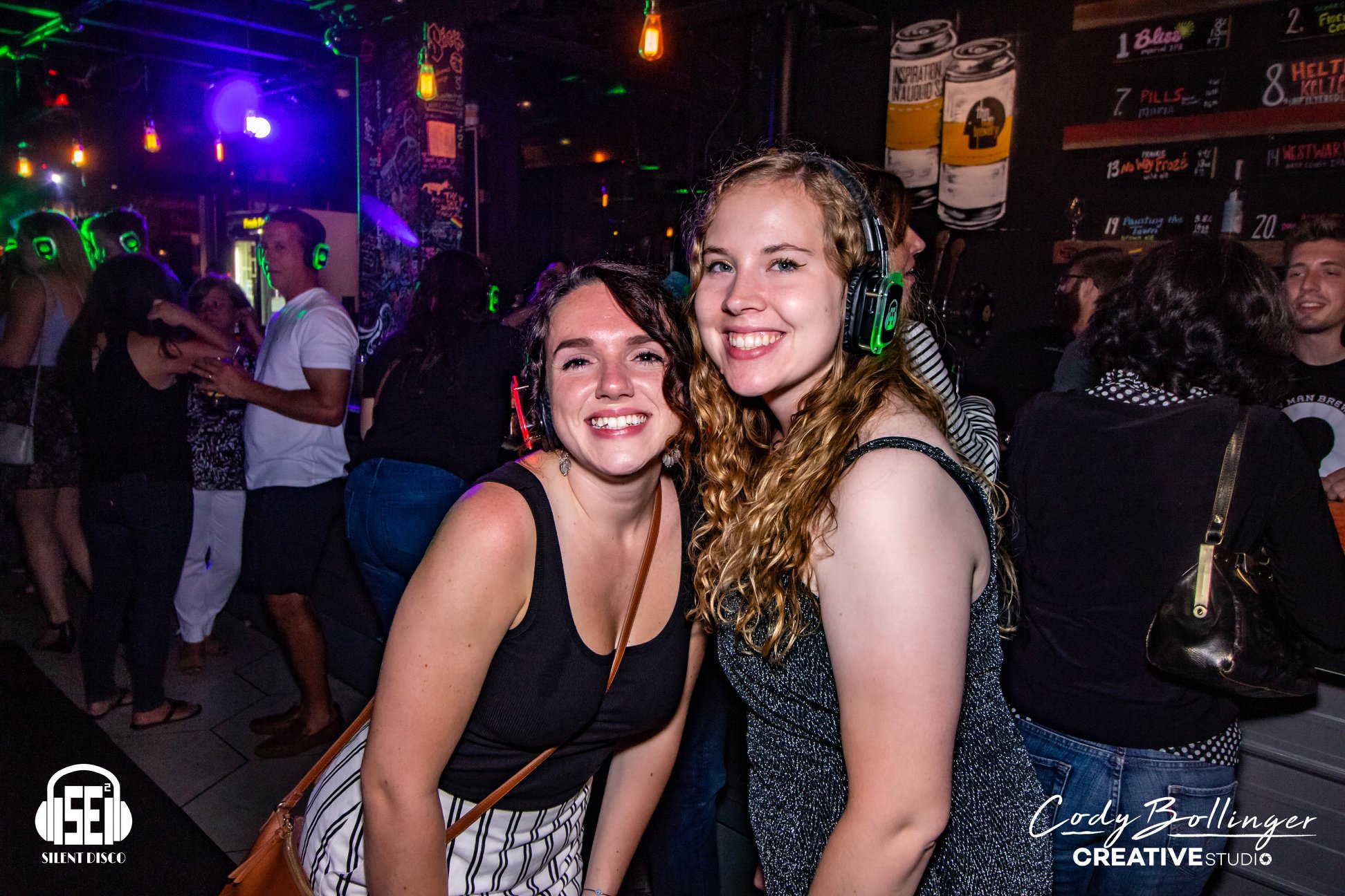 SE2 Silent Disco guests at Thin Man Brewery in Buffalo.