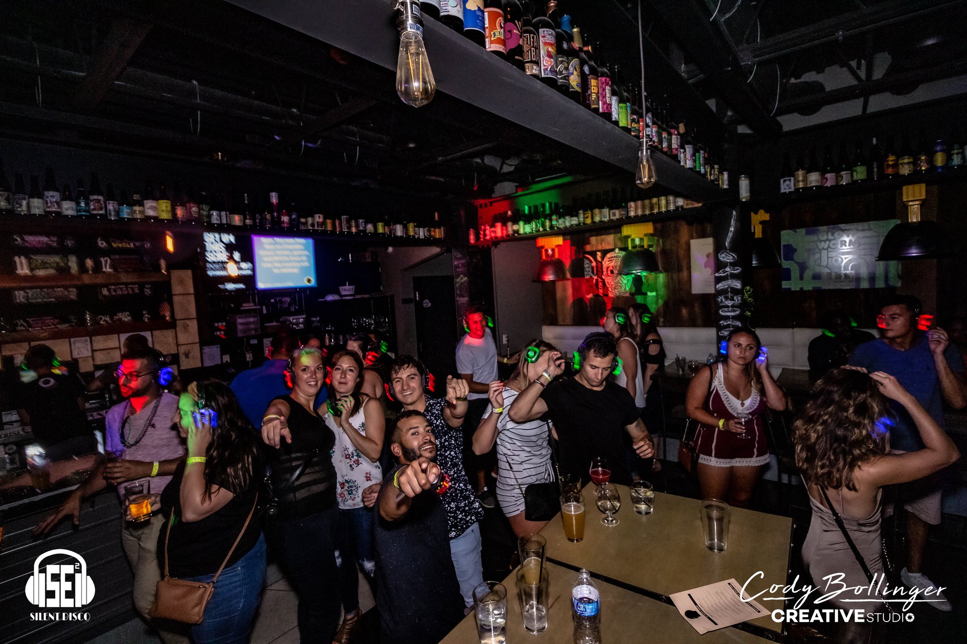 SE2 Silent Disco guests at Thin Man Brewery in Buffalo.