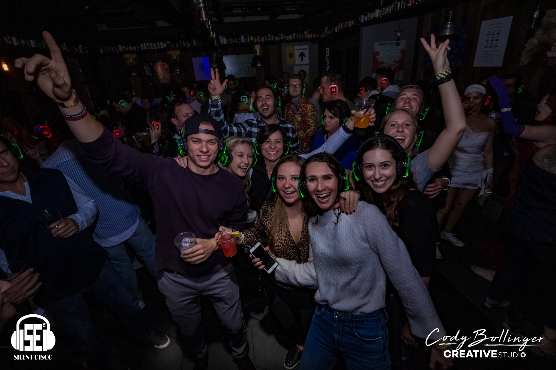 SE2 Silent Disco guests at Thin Man Brewery in Buffalo.