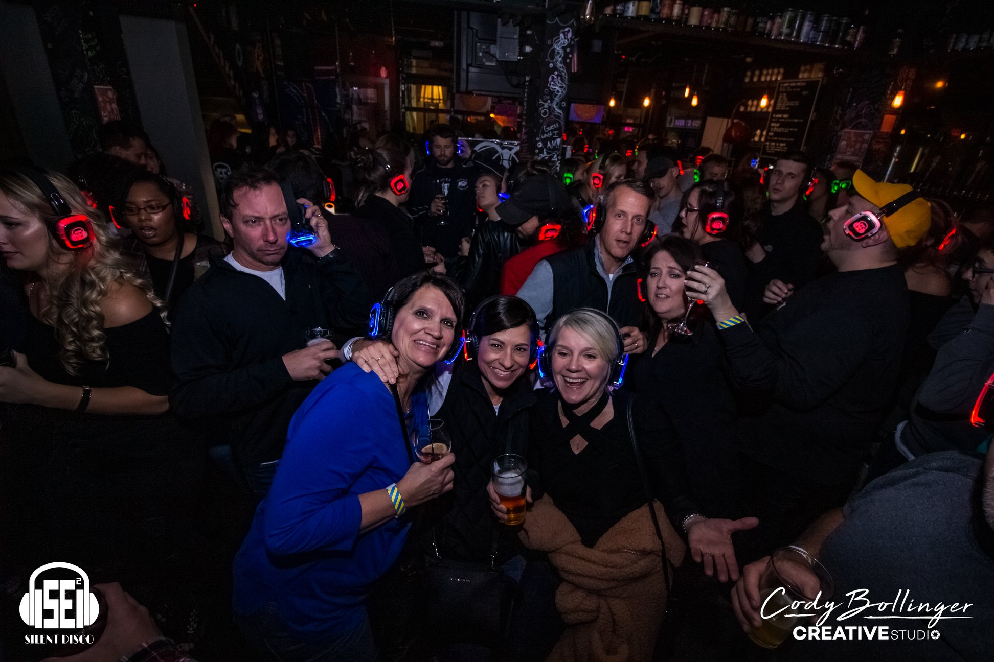 SE2 Silent Disco guests at Thin Man Brewery in Buffalo.