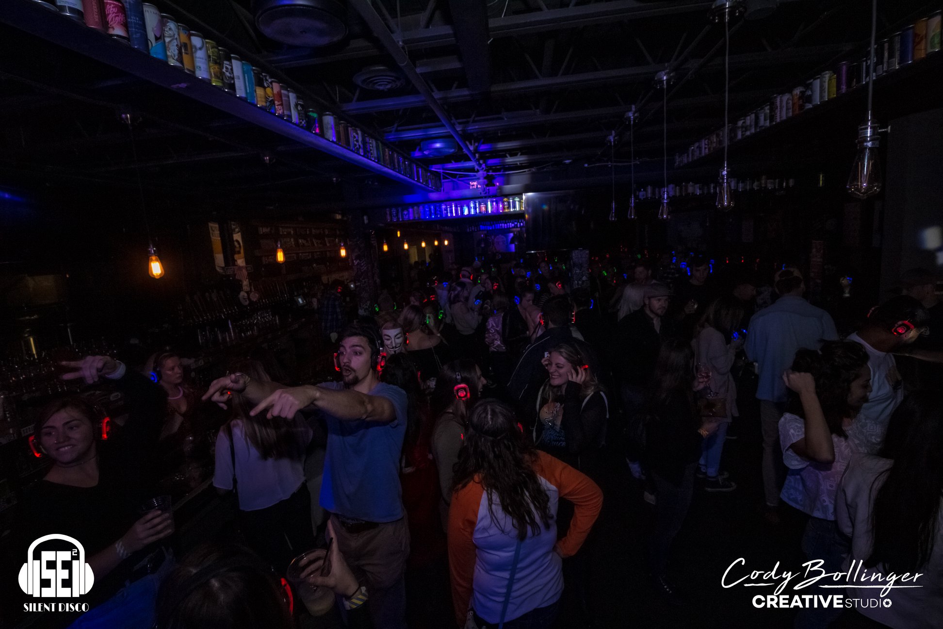 SE2 Silent Disco guests at Thin Man Brewery in Buffalo.