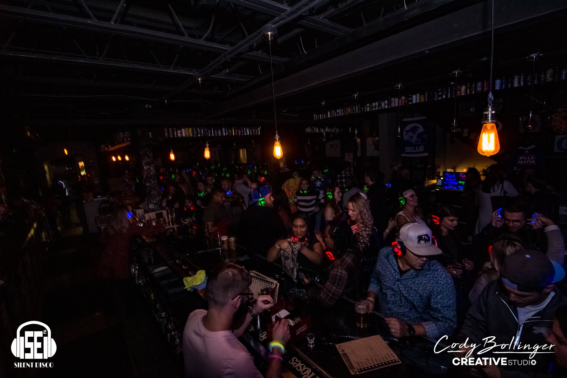 SE2 Silent Disco guests at Thin Man Brewery in Buffalo.