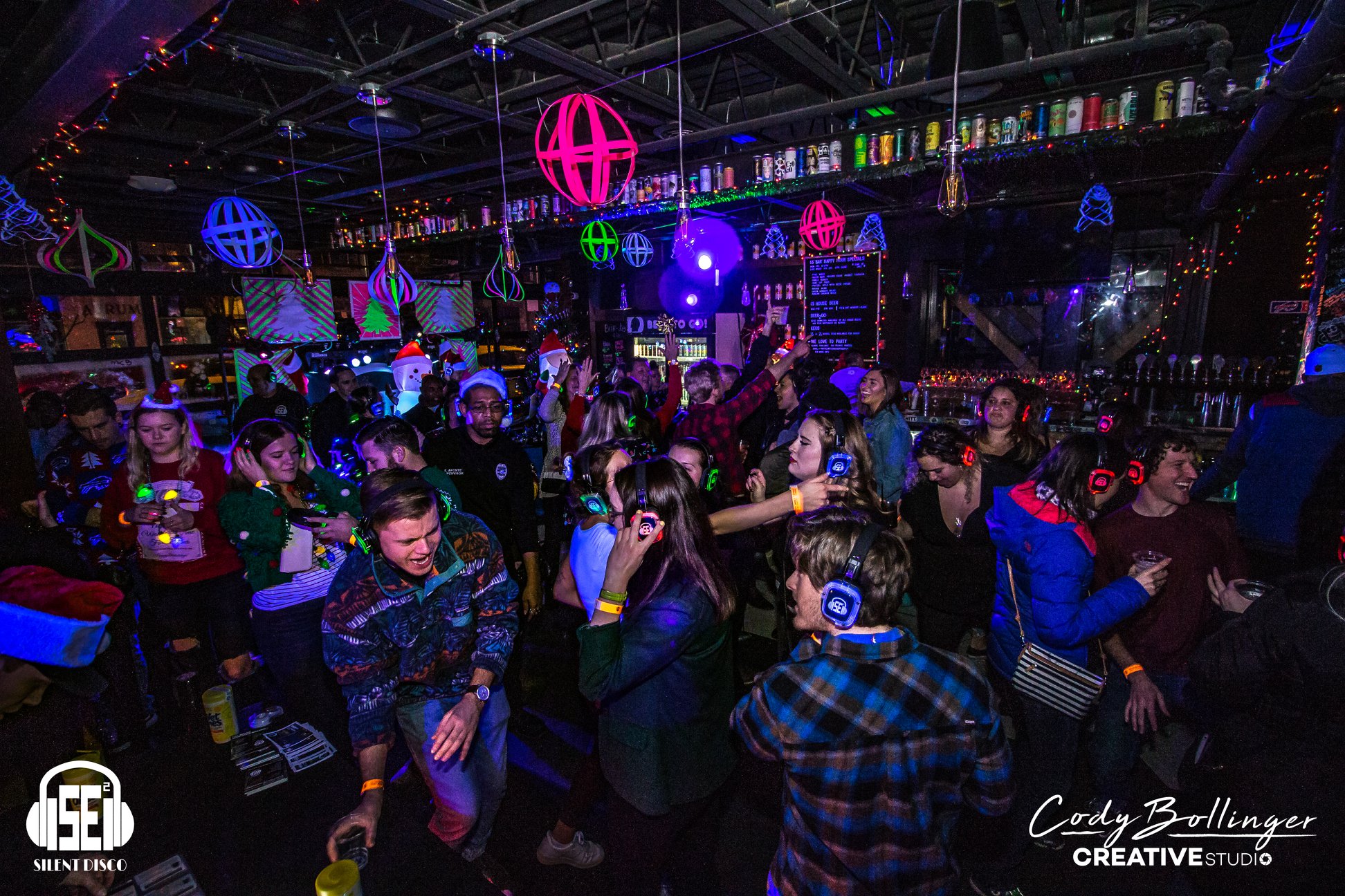 SE2 Silent Disco guests at Thin Man Brewery in Buffalo.