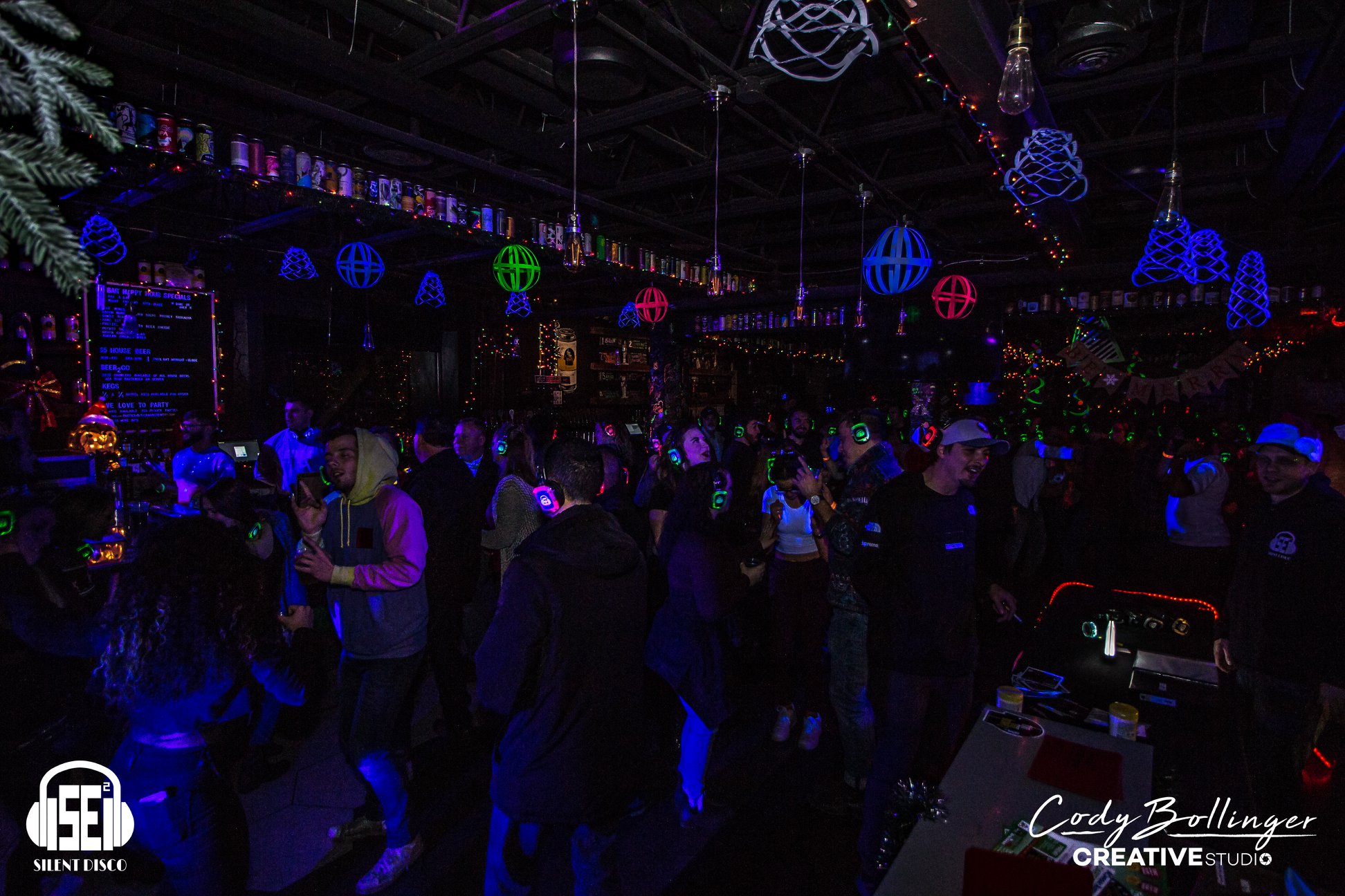 SE2 Silent Disco guests at Thin Man Brewery in Buffalo.