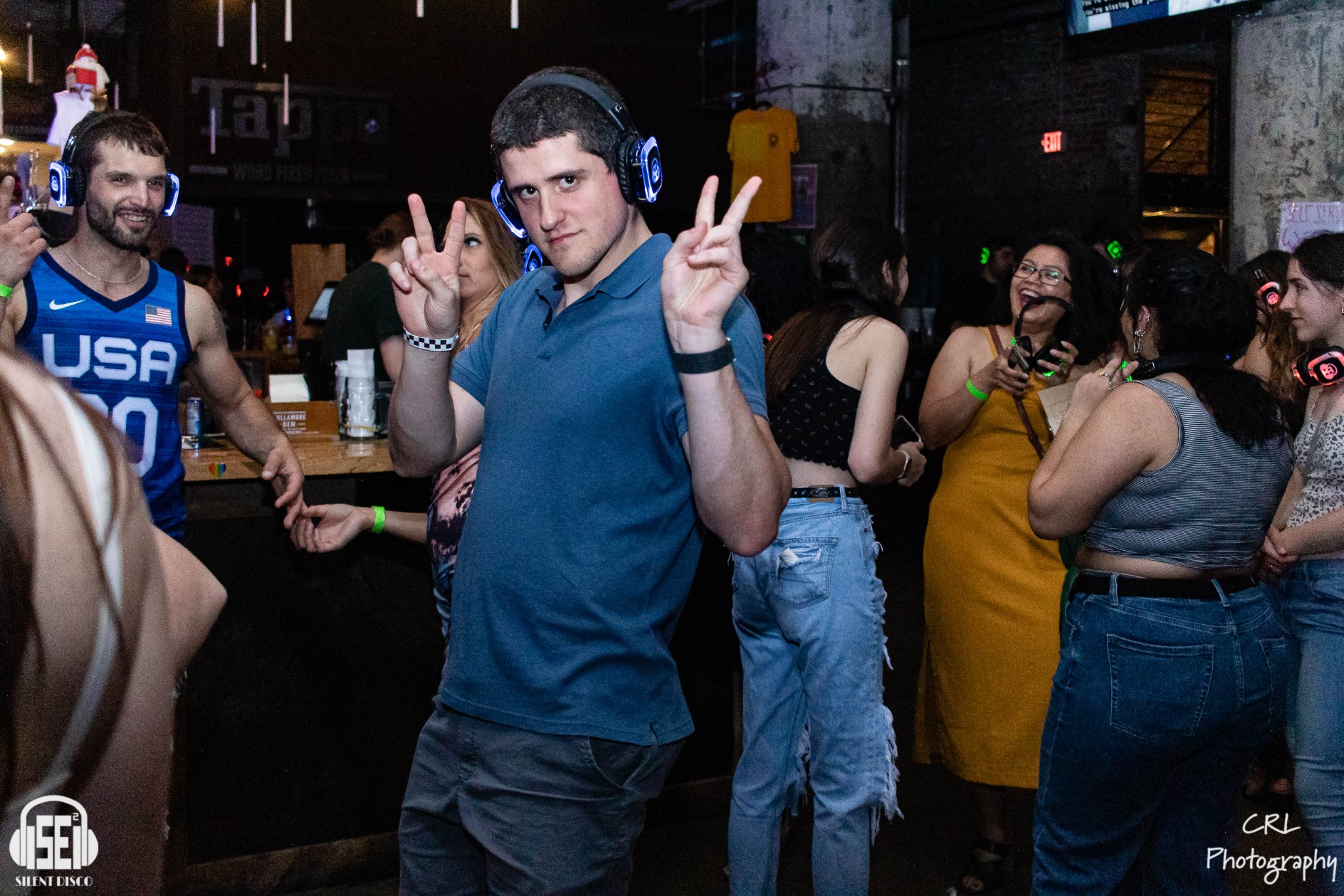 SE2 Silent Disco guests at Thin Man Brewery in Buffalo.